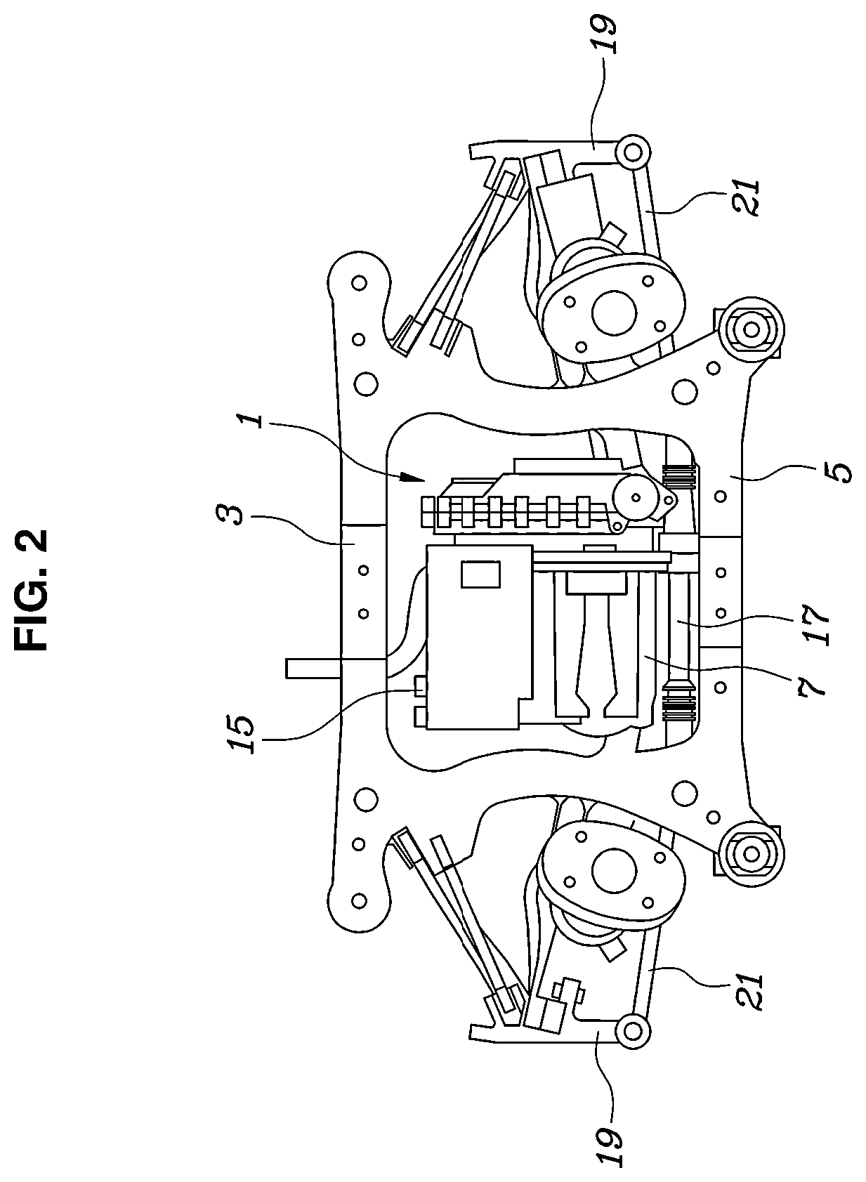 Patent US12365228 Figure 2 – Electric vehicle structure