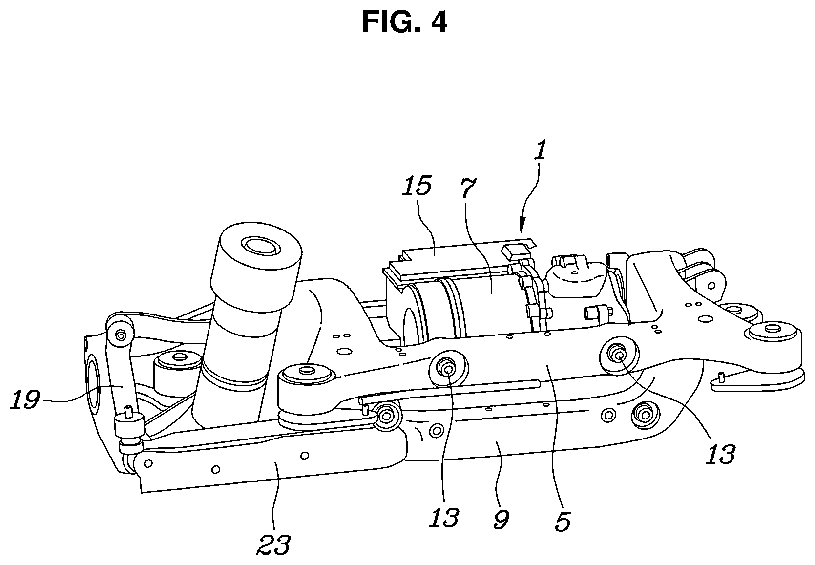 Patent US12365228 Figure 4 – Electric vehicle structure