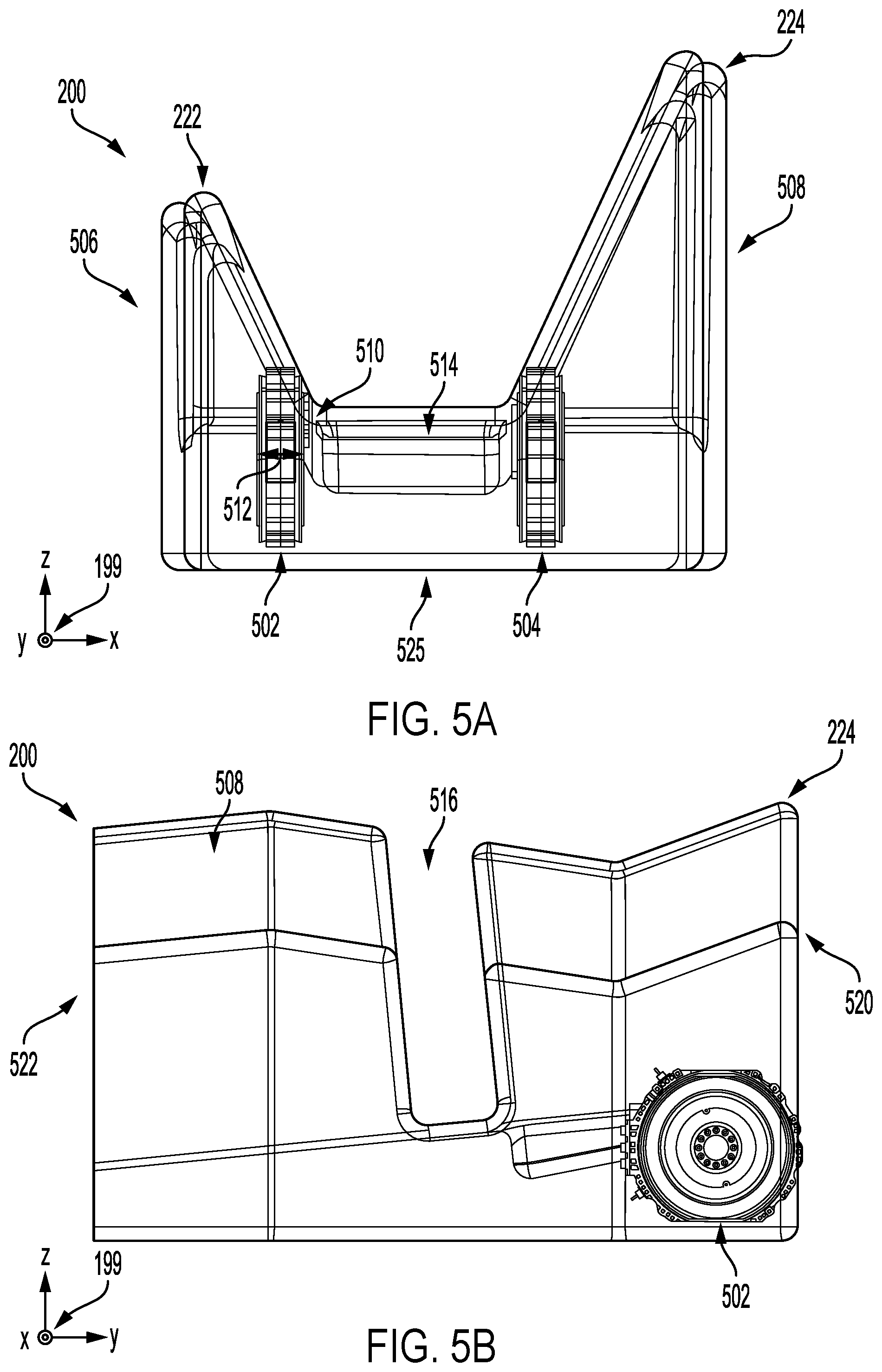 Patent US12365230 Figure 4 – Electric axle with compact electric machine and gearbox arrangement