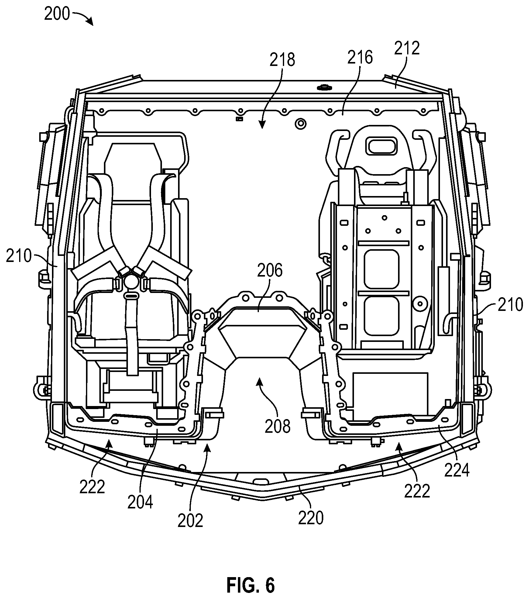 Patent US12365234 Figure 6 – Electrified military vehicle