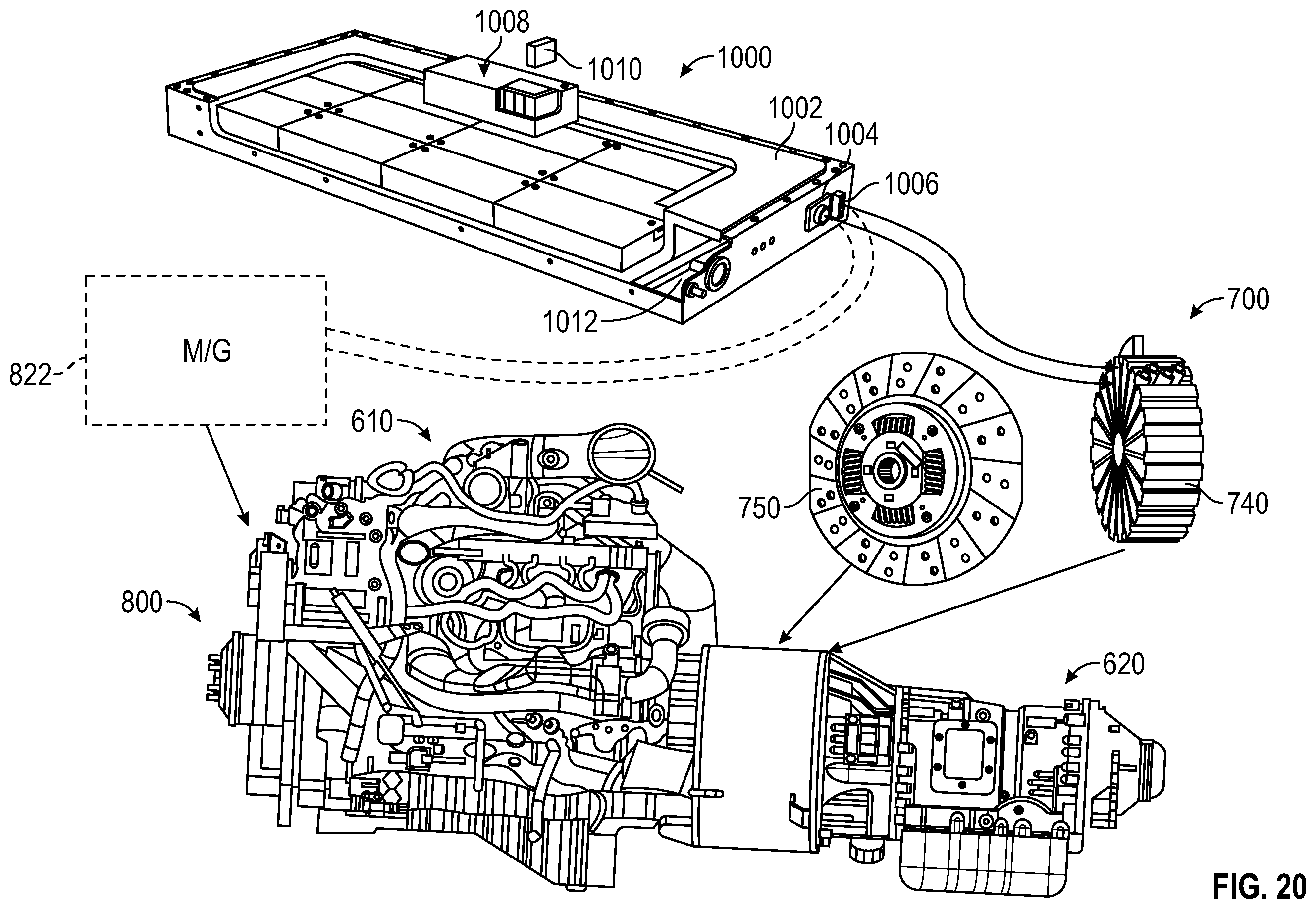 Patent US12365234 Figure 19 – Electrified military vehicle