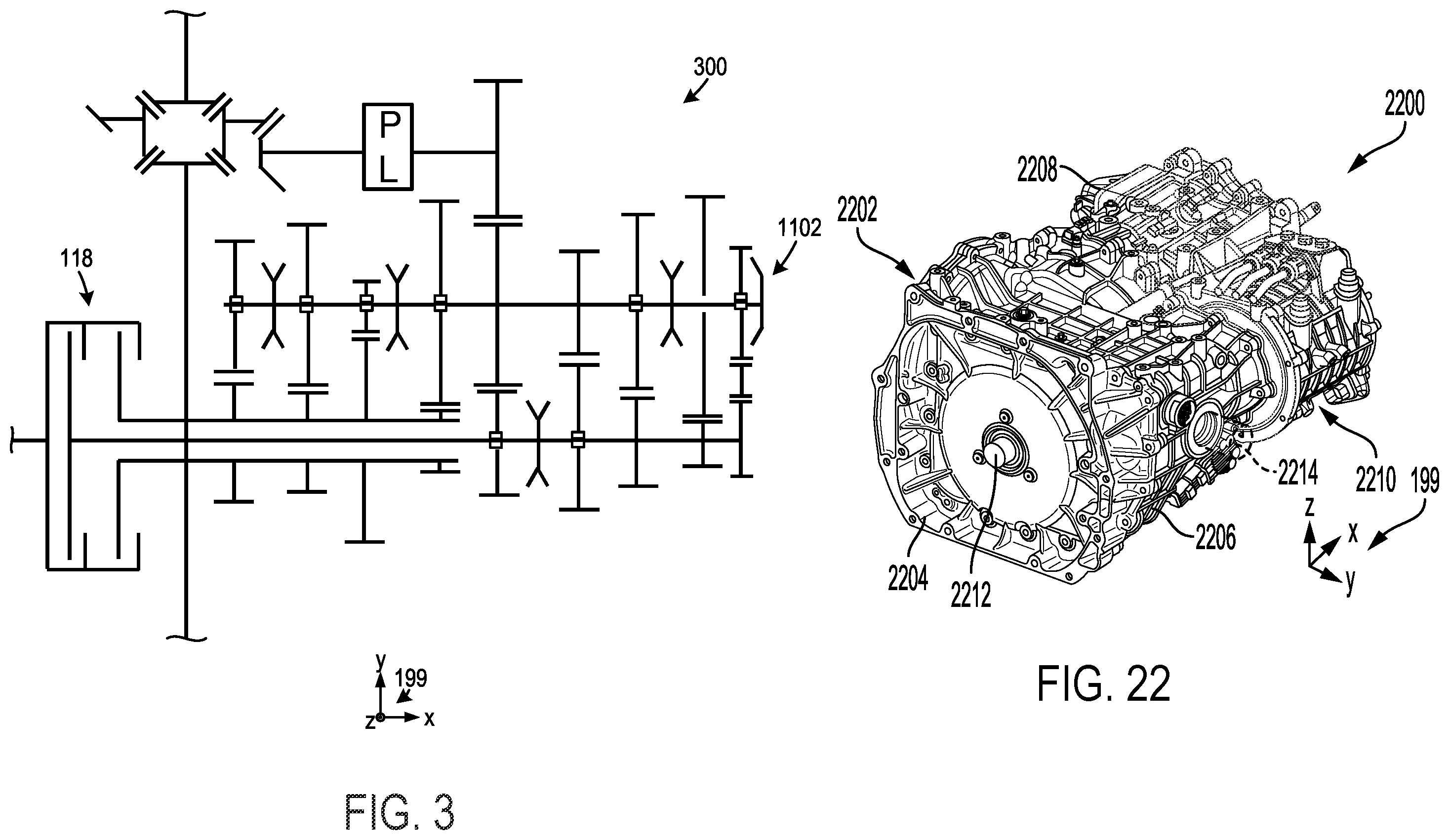Patent US12365235 Figure 6 – Multi-speed hybrid transmission and transmission operating method