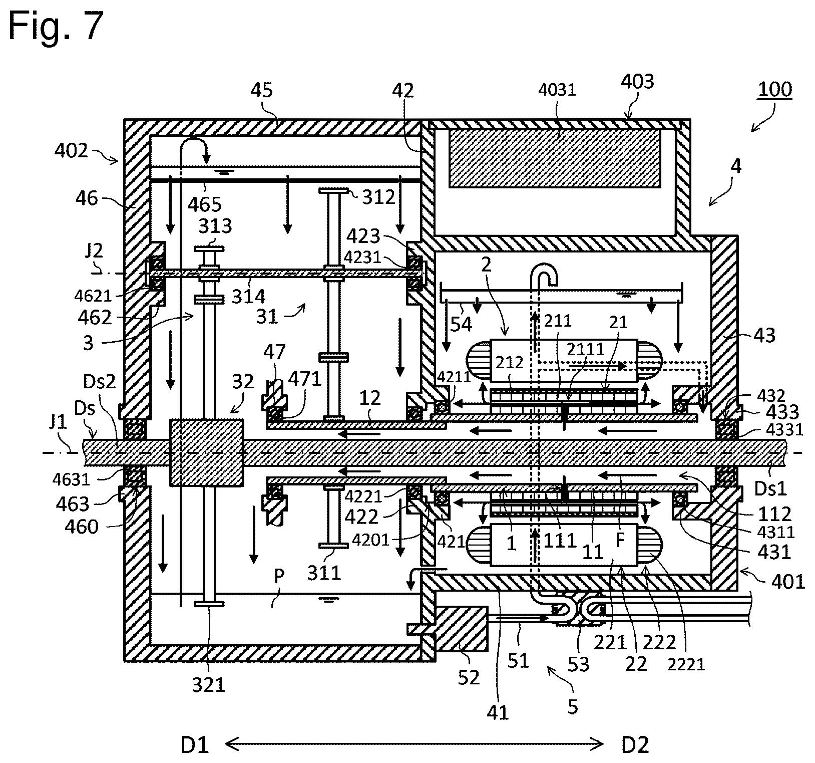 Patent US12365239 Figure 5 – Drive apparatus and vehicle