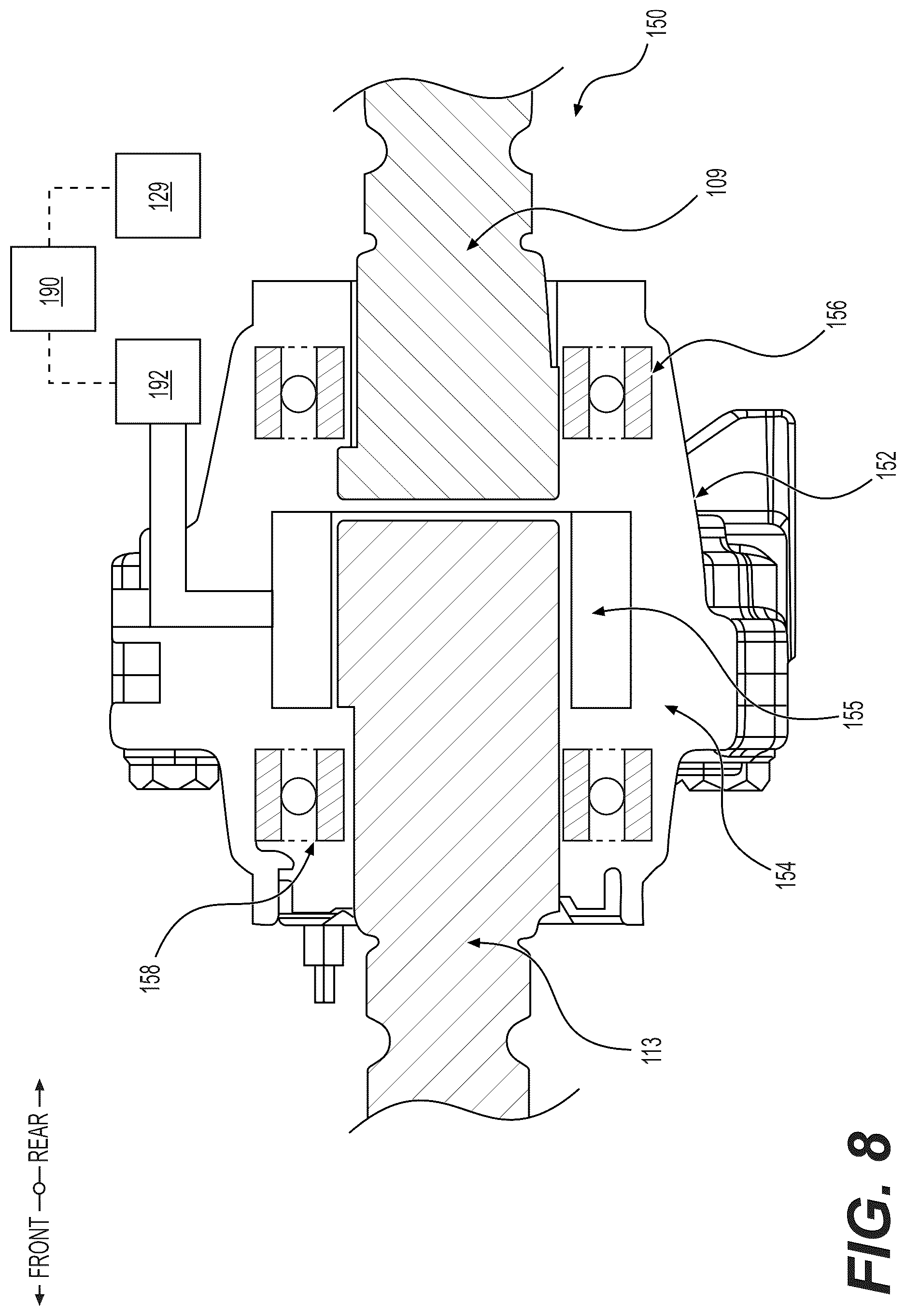 Patent US12365240 Figure 8 – Method for controlling a drivetrain for an off-road vehicle