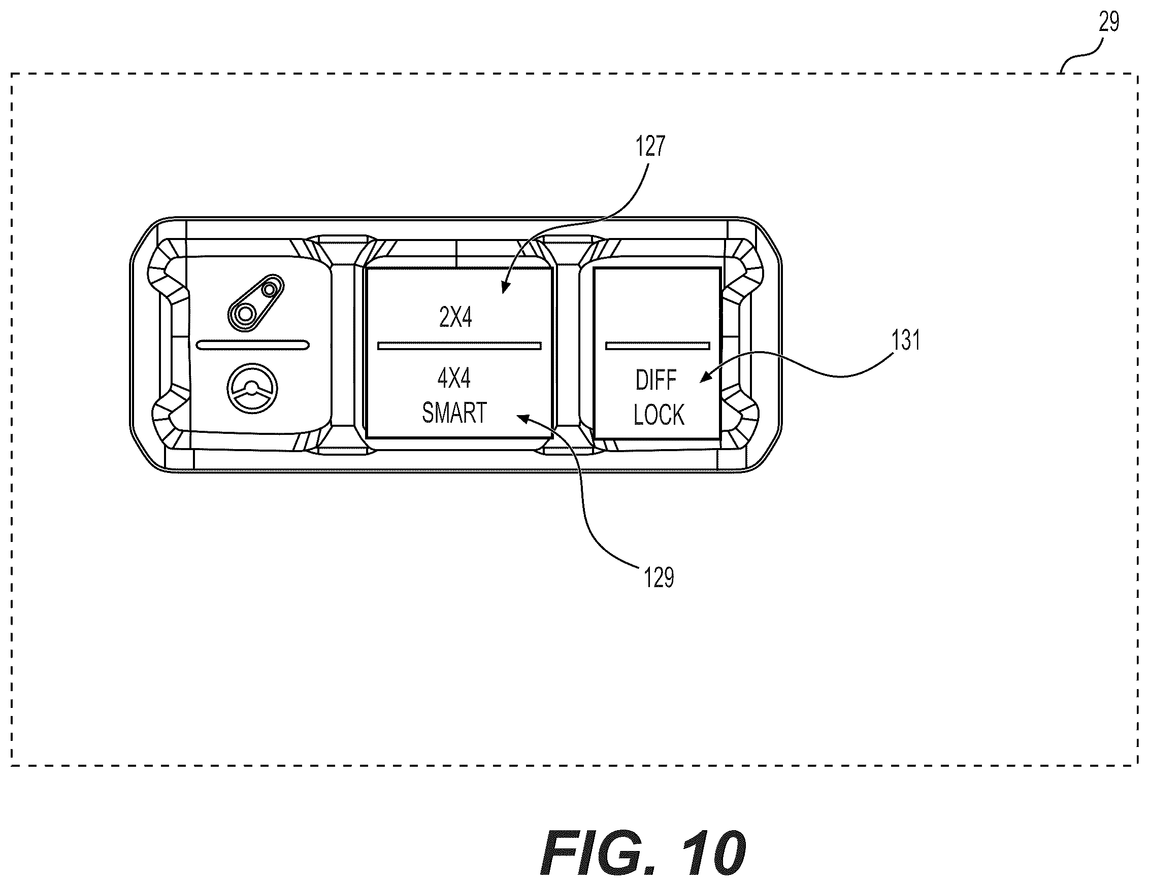 Patent US12365240 Figure 10 – Method for controlling a drivetrain for an off-road vehicle