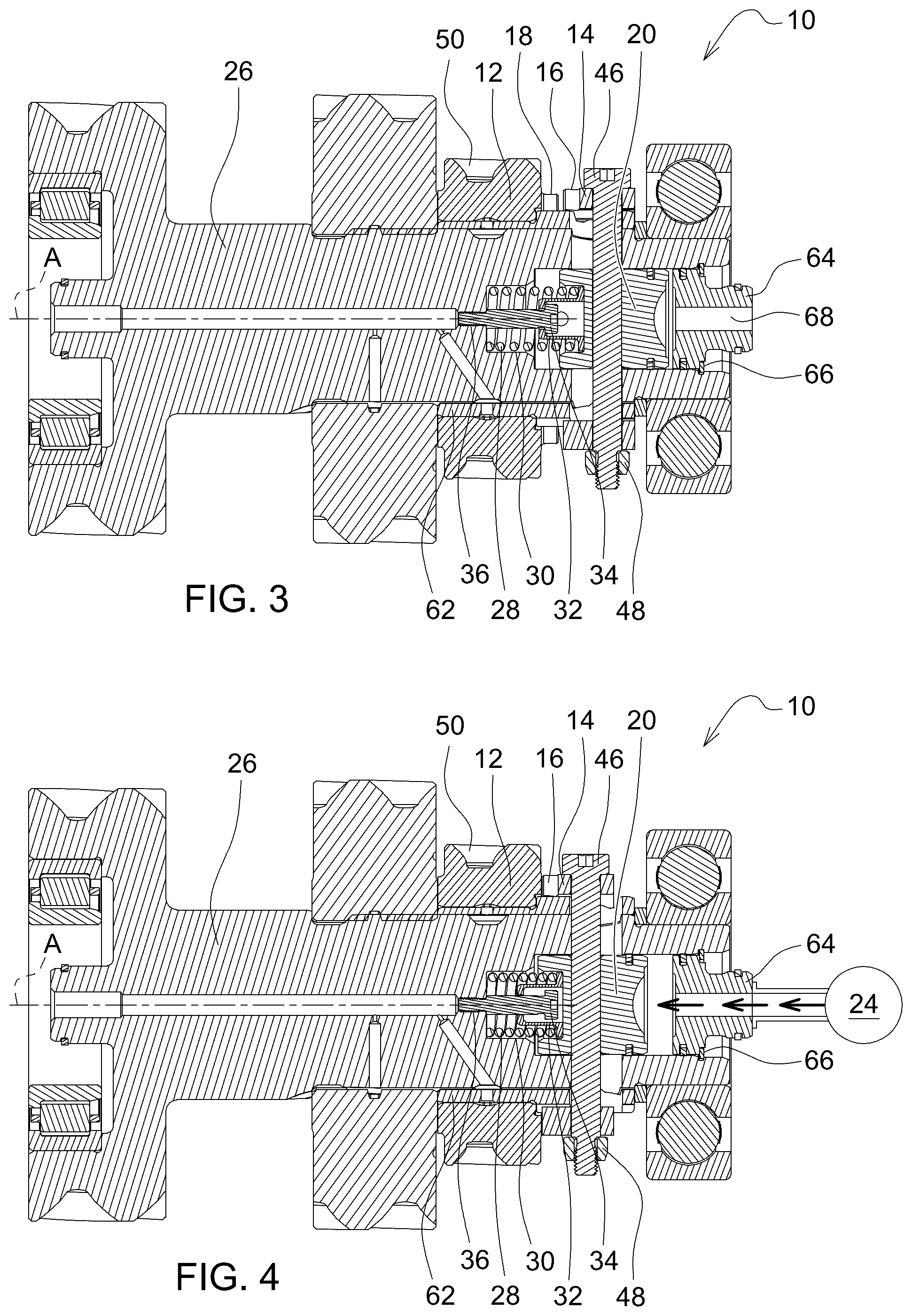 Patent US12365241 Figure 3 – Axial shifter assembly for a transmission