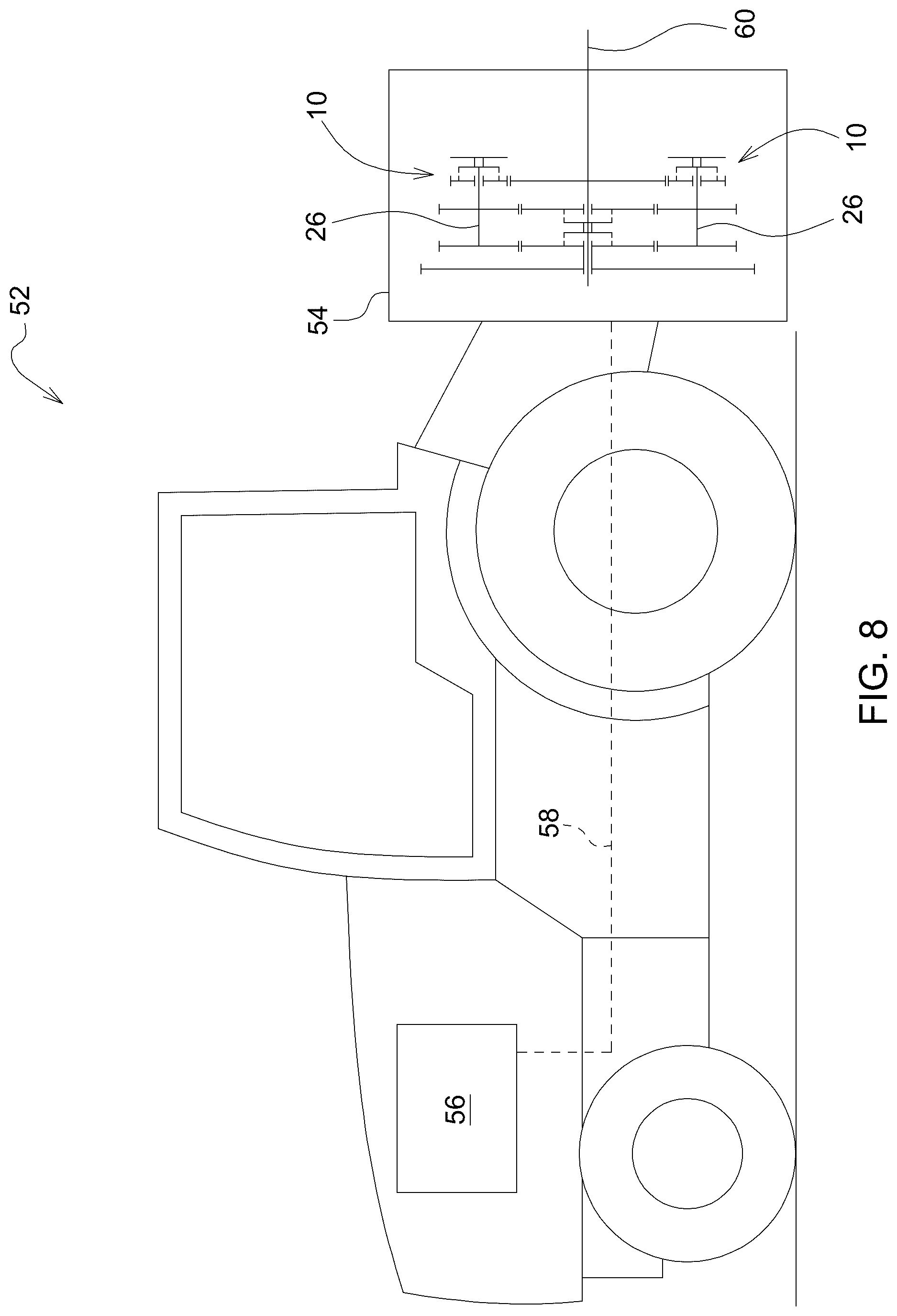 Patent US12365241 Figure 5 – Axial shifter assembly for a transmission