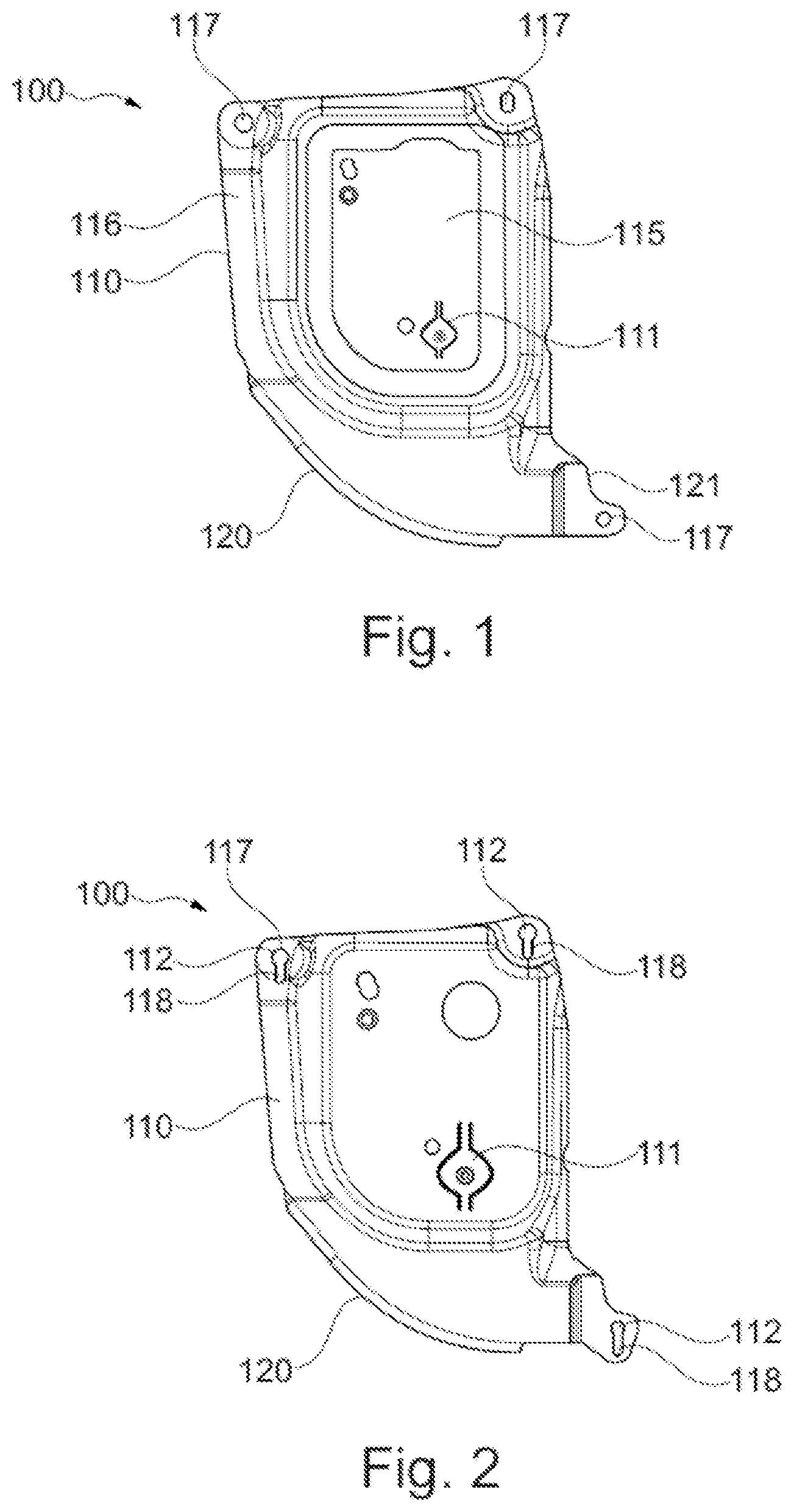 Patent US12365242 Figure 1 – Accelerator pedal assembly for a vehicle