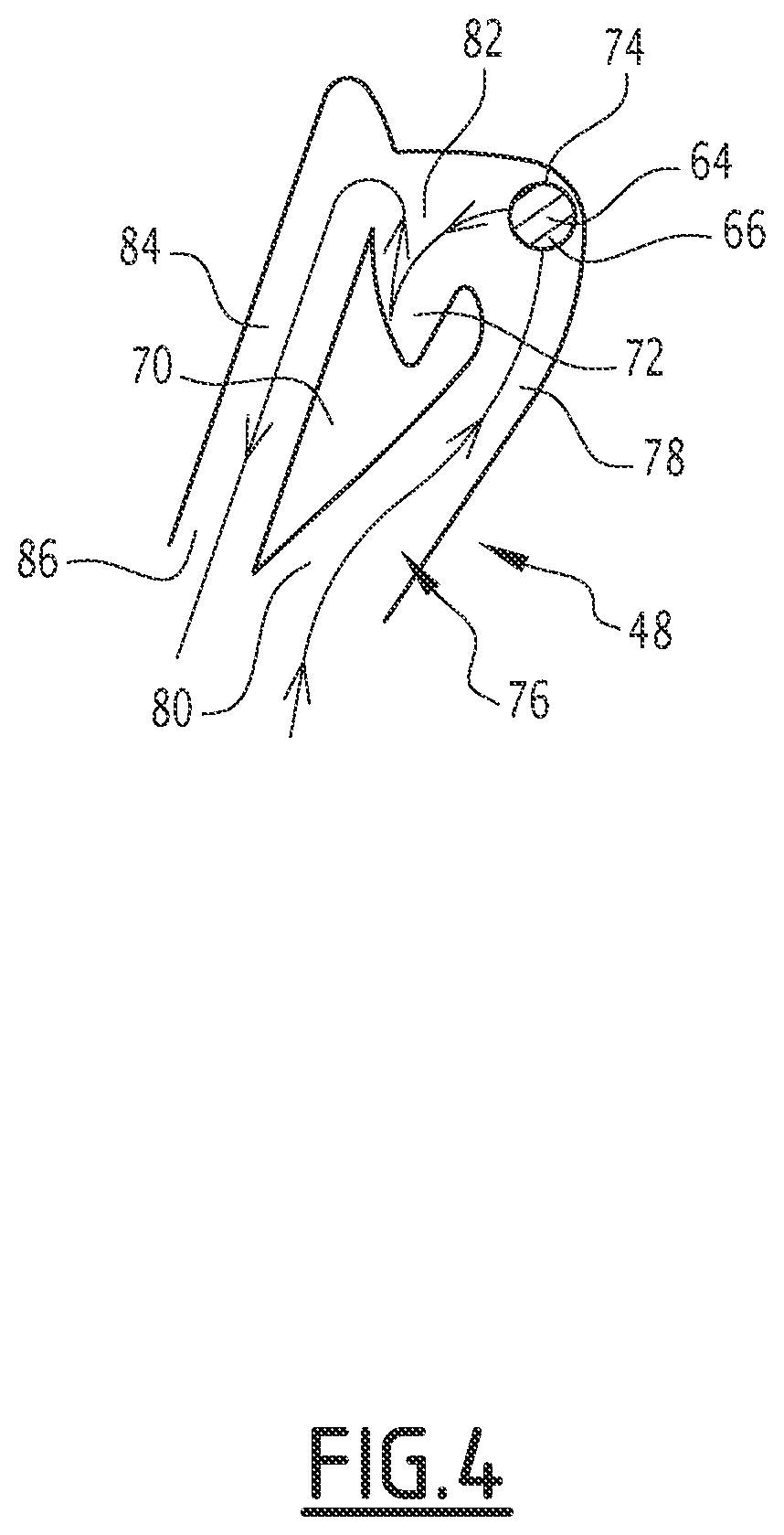 Patent US12365244 Figure 4 – Vehicle display assembly