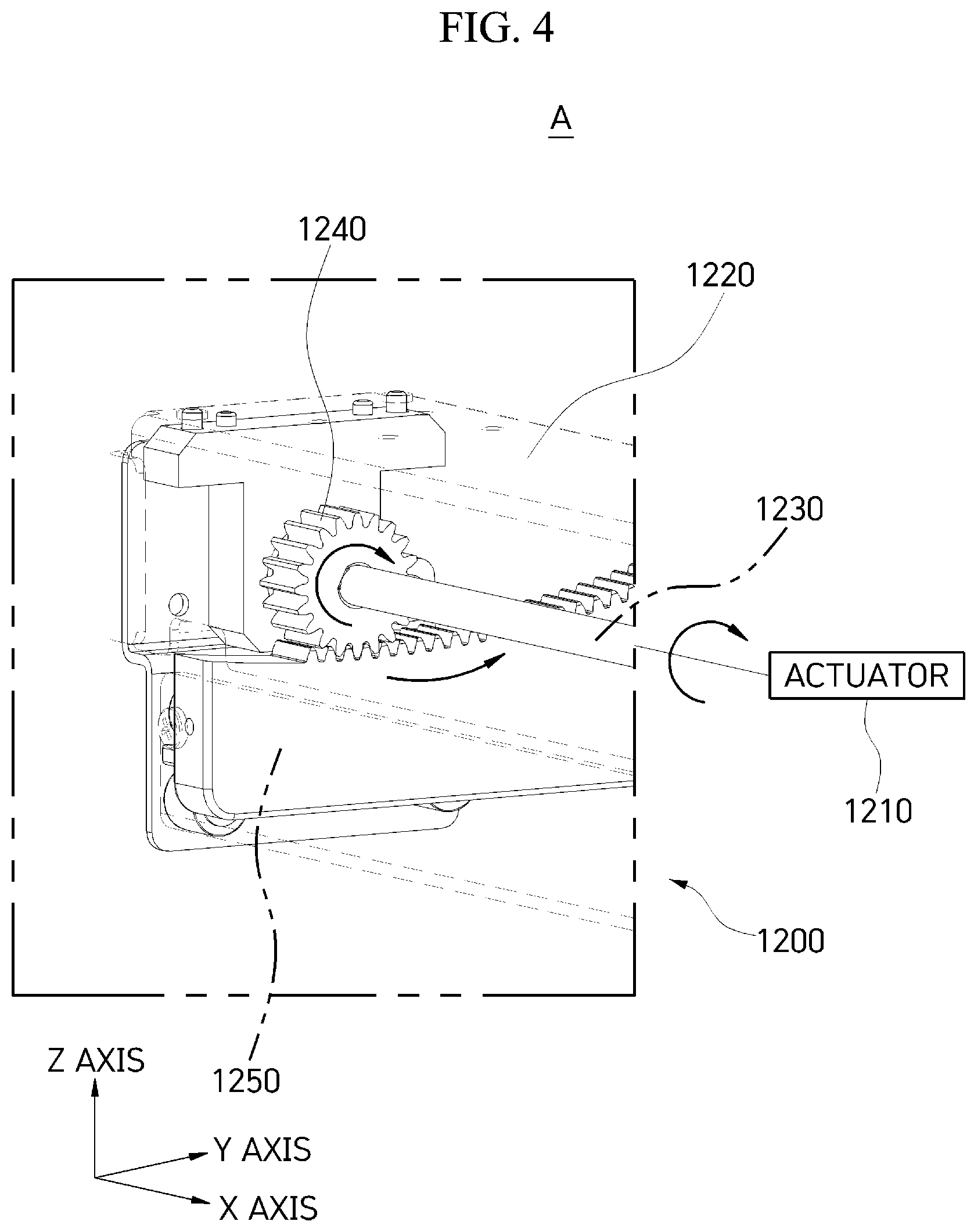 Patent US12365246 Figure 4 – Driving control method of vehicle display