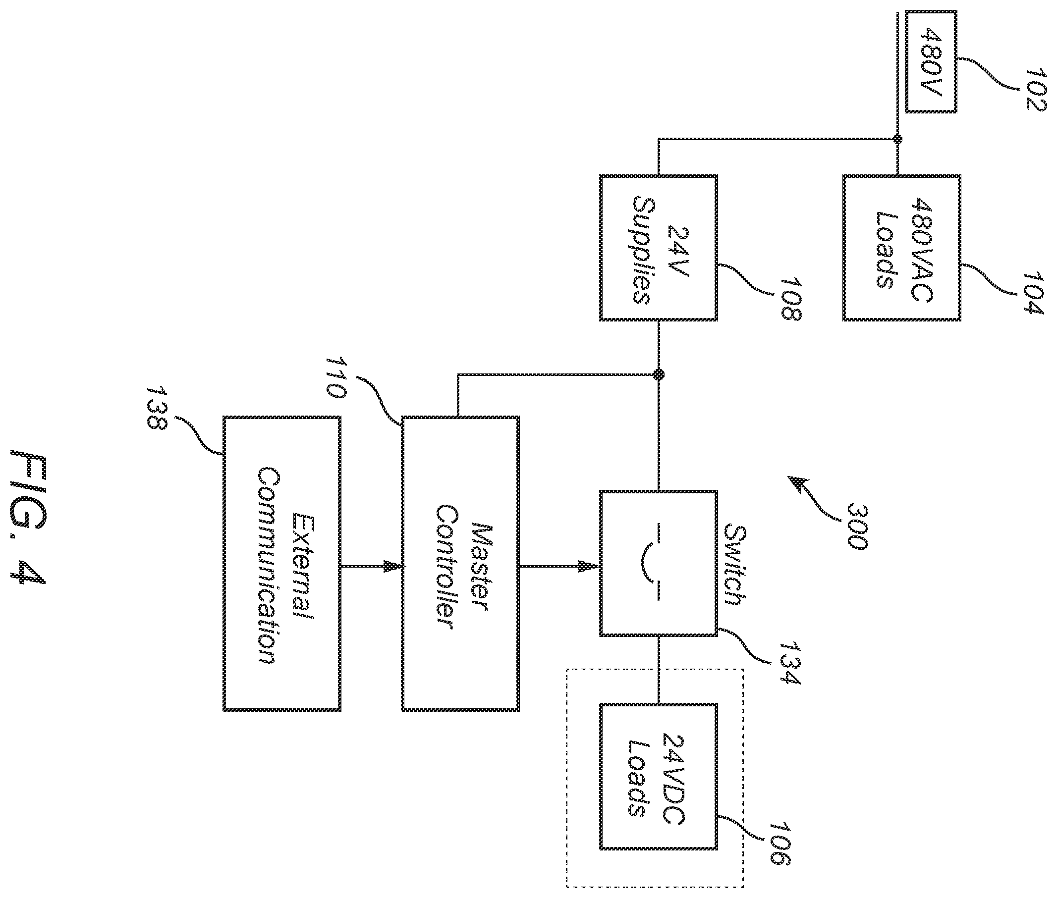 Patent US12365255 Figure 4 – Direct current fast charger system with low standby power
