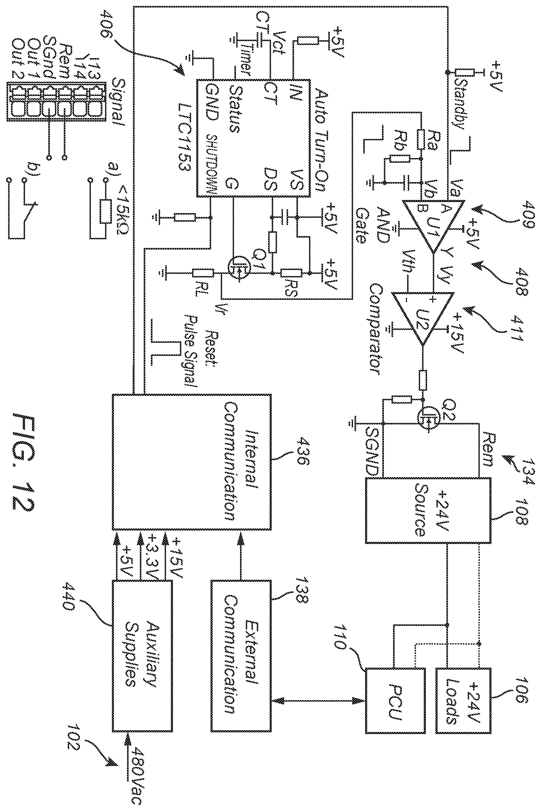 Patent US12365255 Figure 12 – Direct current fast charger system with low standby power