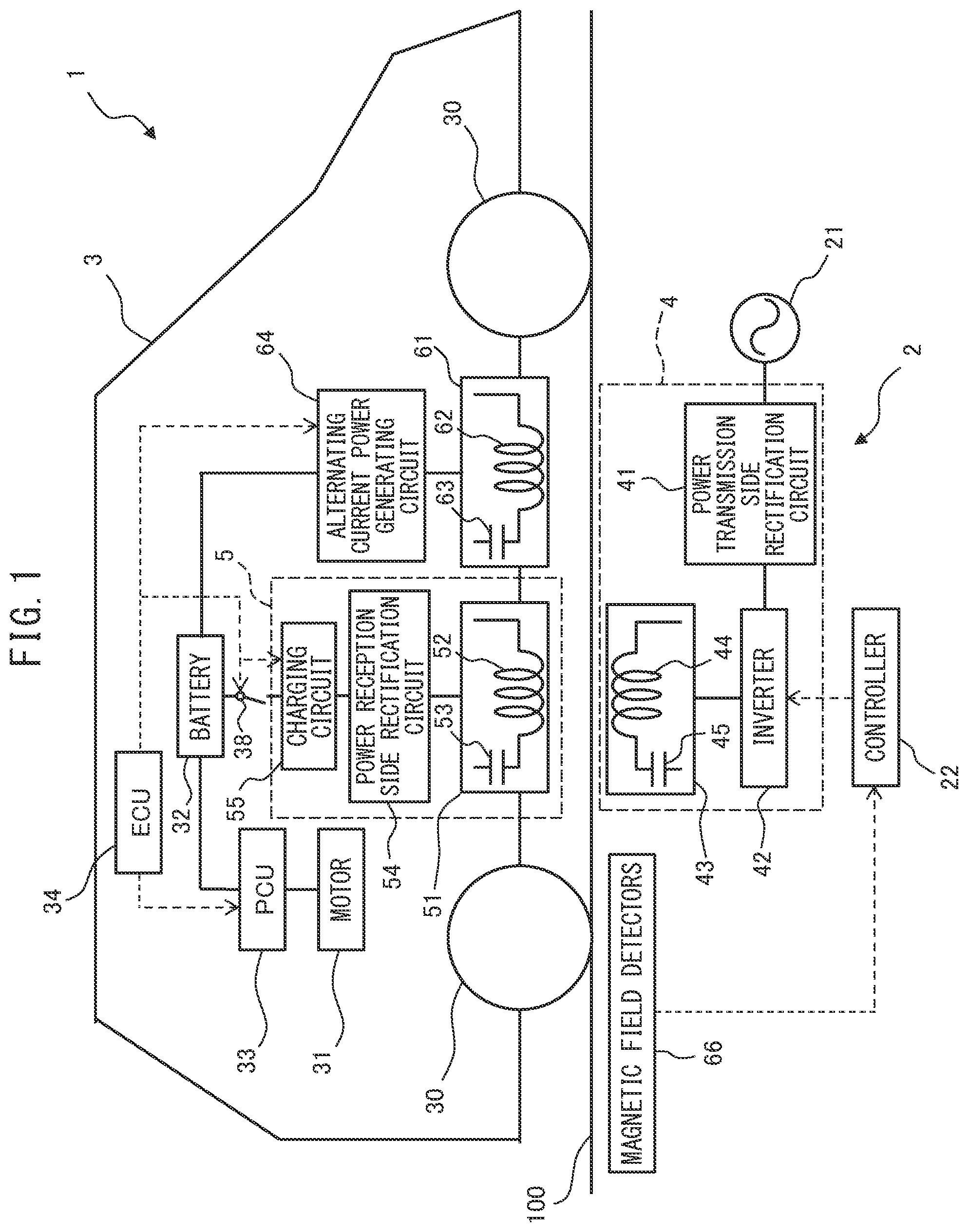 Patent US12365256 Figure 1 – Ground power supplying apparatus and power supply method