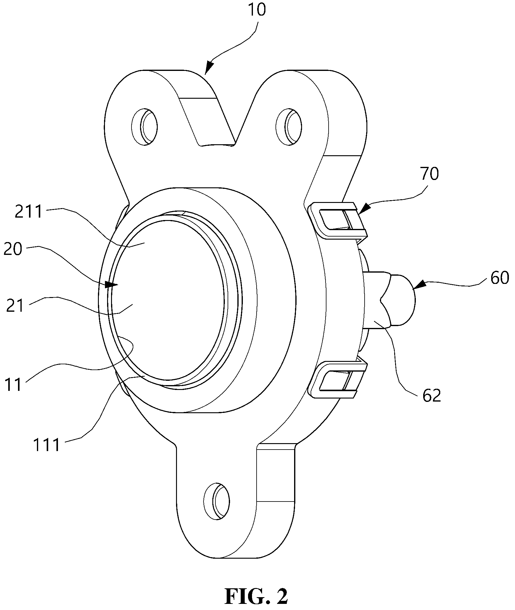 Patent US12365269 Figure 2 – Brake device for vehicle seat