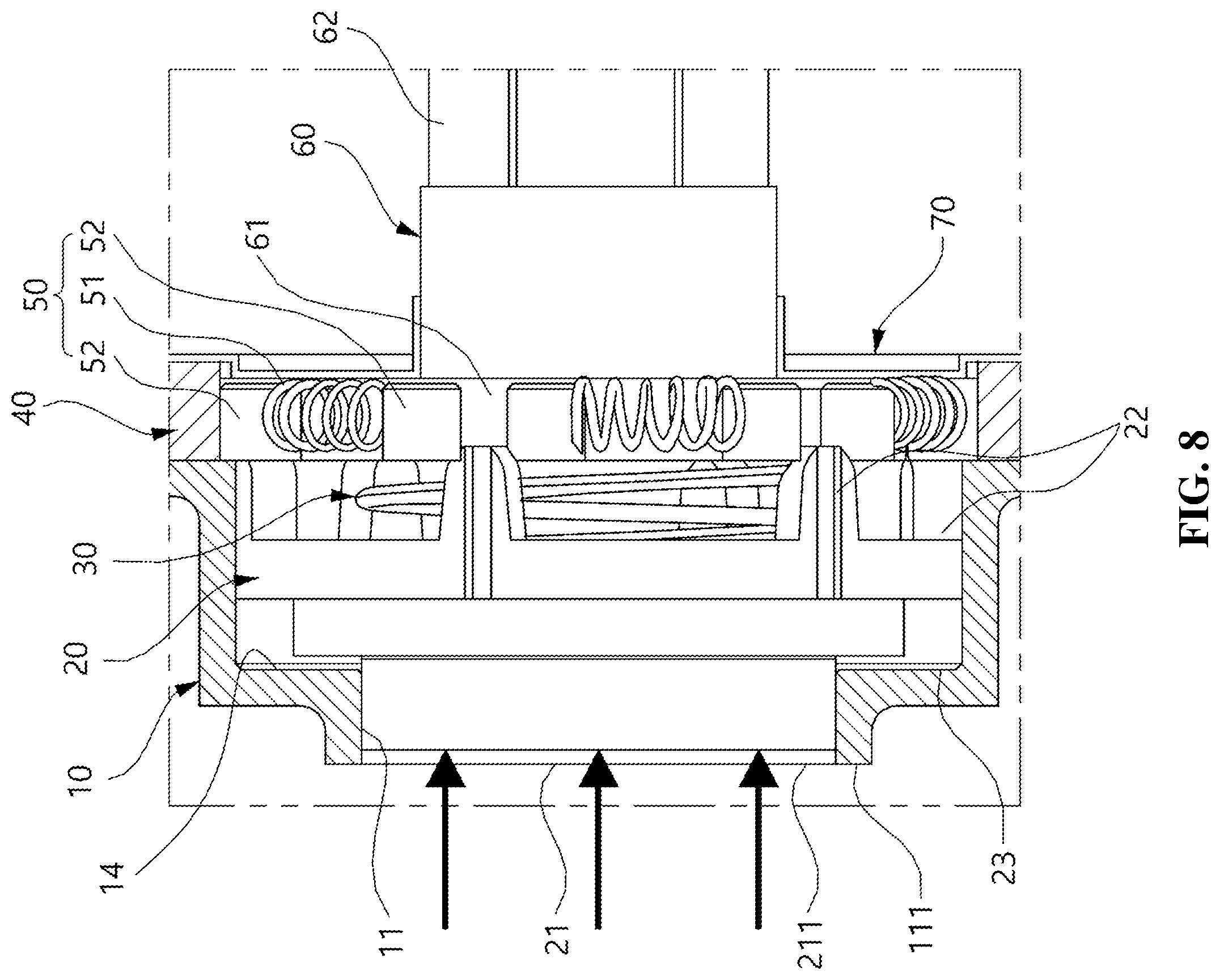 Patent US12365269 Figure 8 – Brake device for vehicle seat