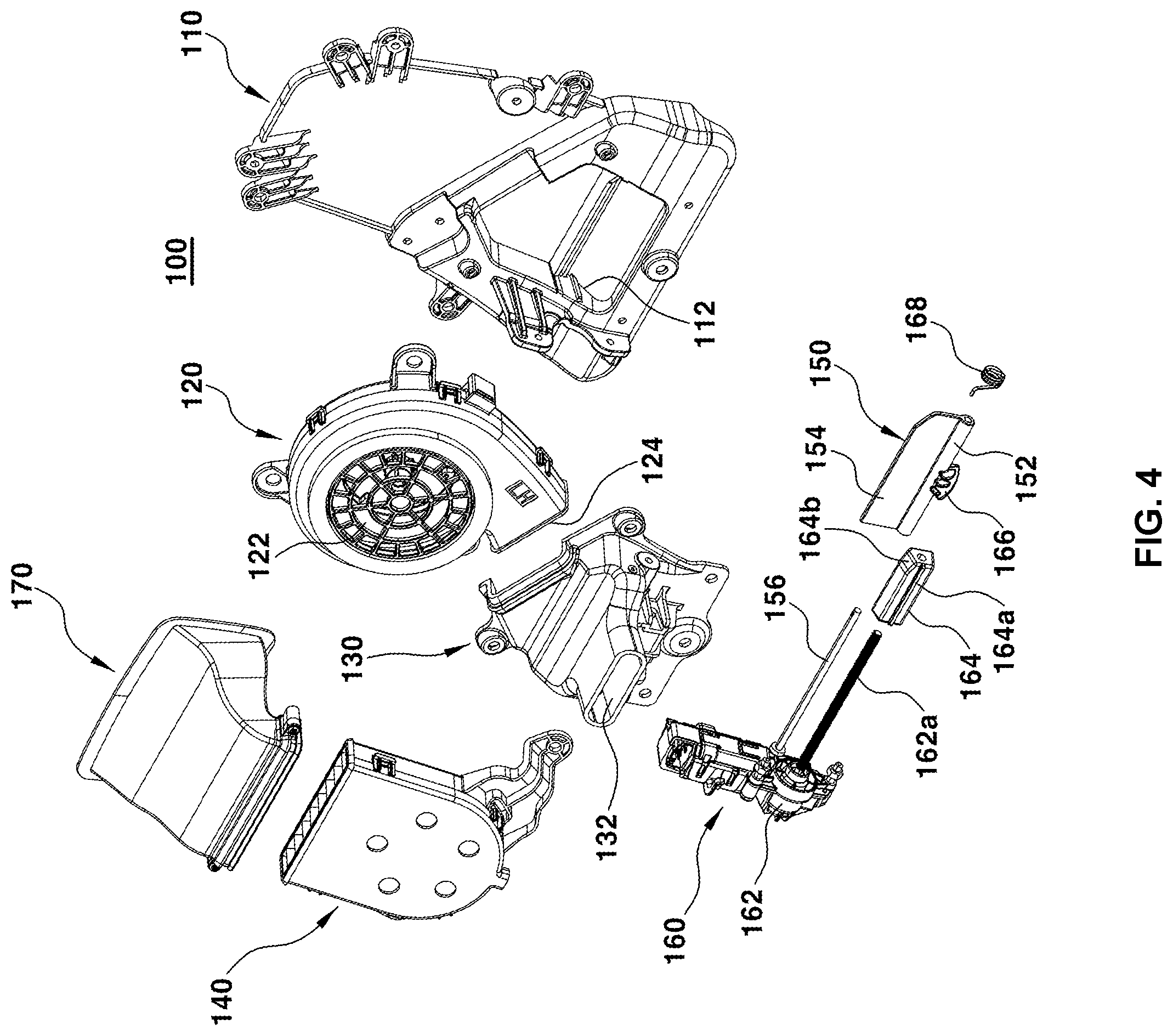 Patent US12365276 Figure 4 – Seat ventilation device for vehicles