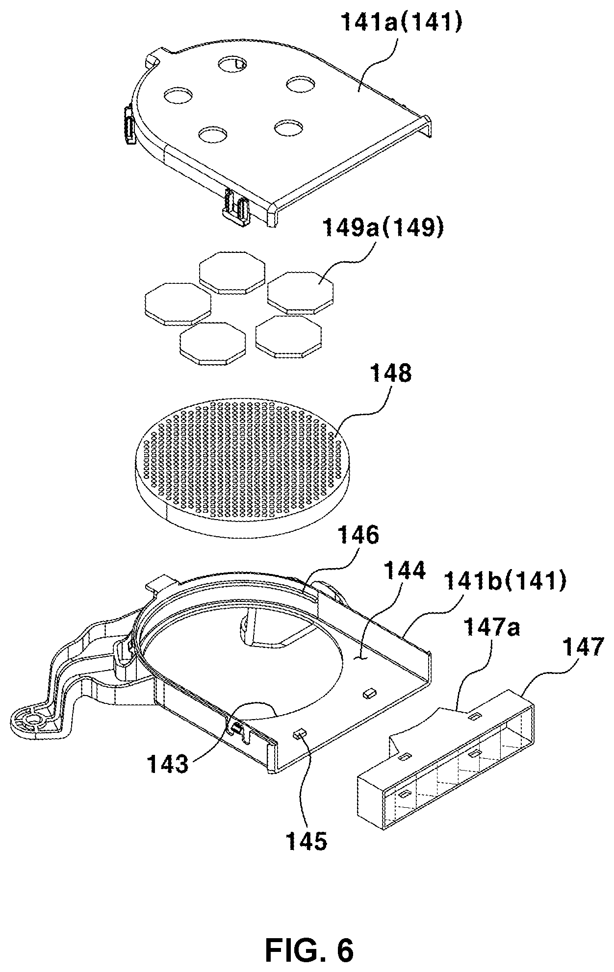 Patent US12365276 Figure 6 – Seat ventilation device for vehicles