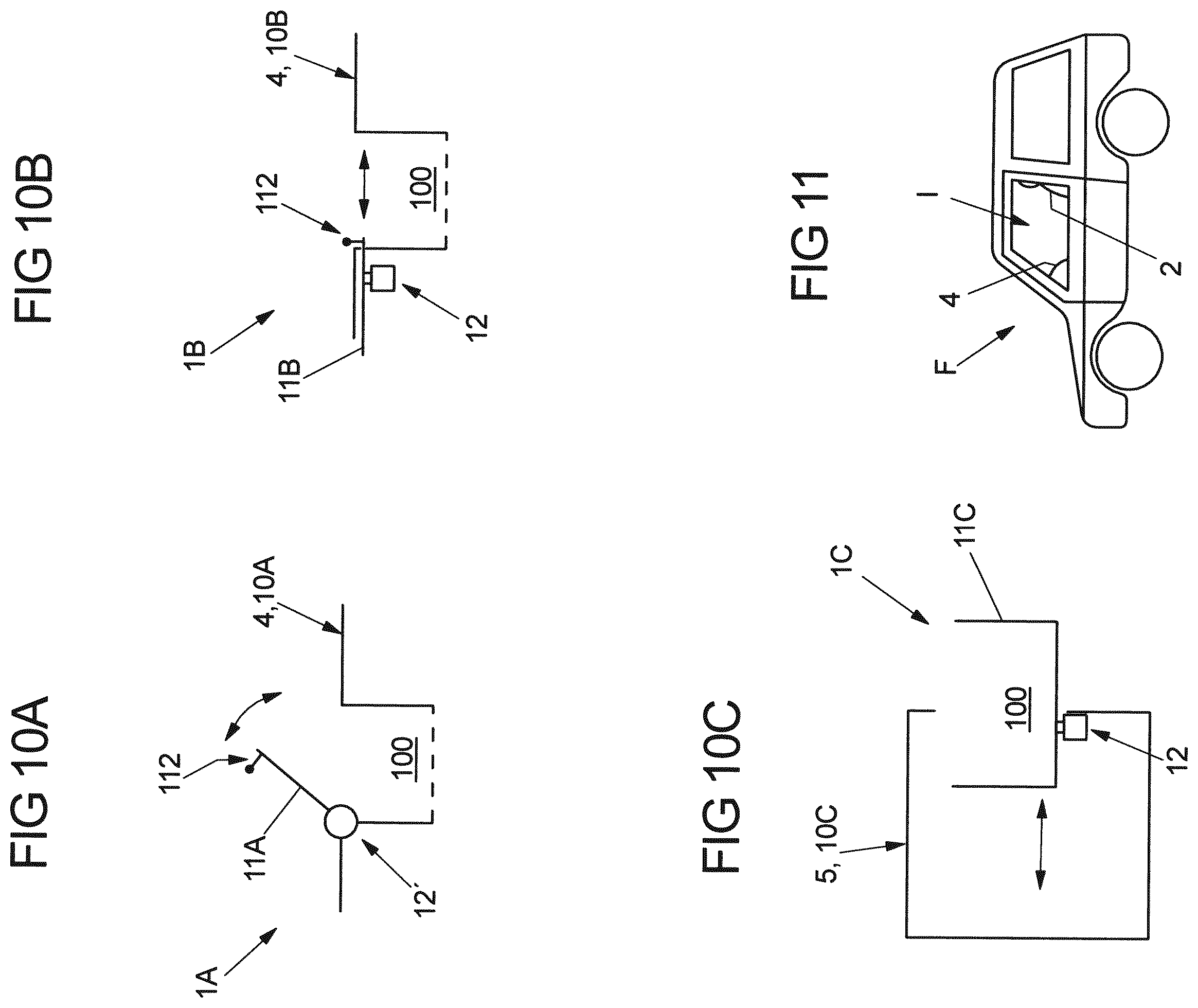 Patent US12365277 Figure 7 – Manually and electrically adjustable device