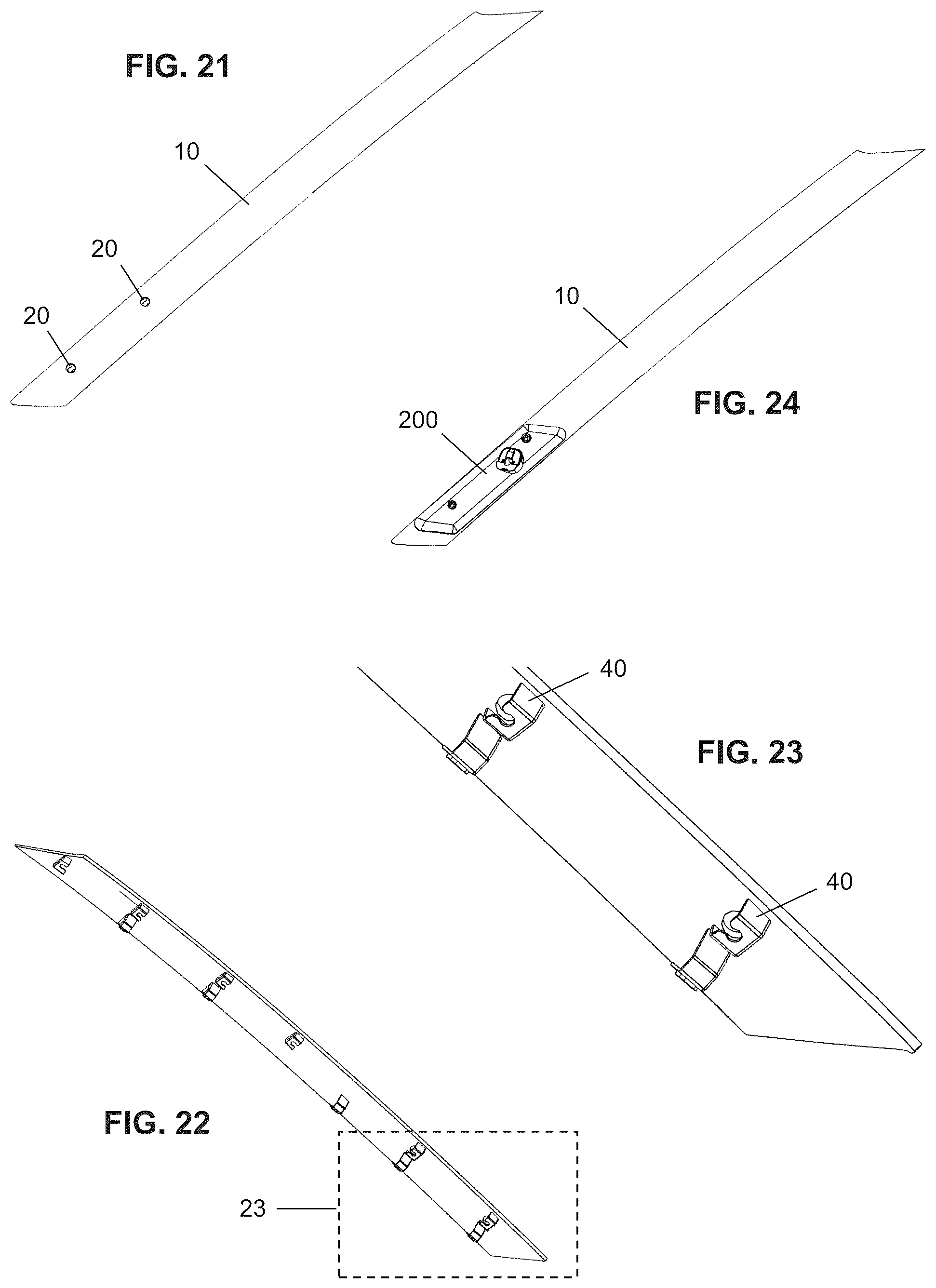 Patent US12365283 Figure 12 – Searchlight system for vehicle post