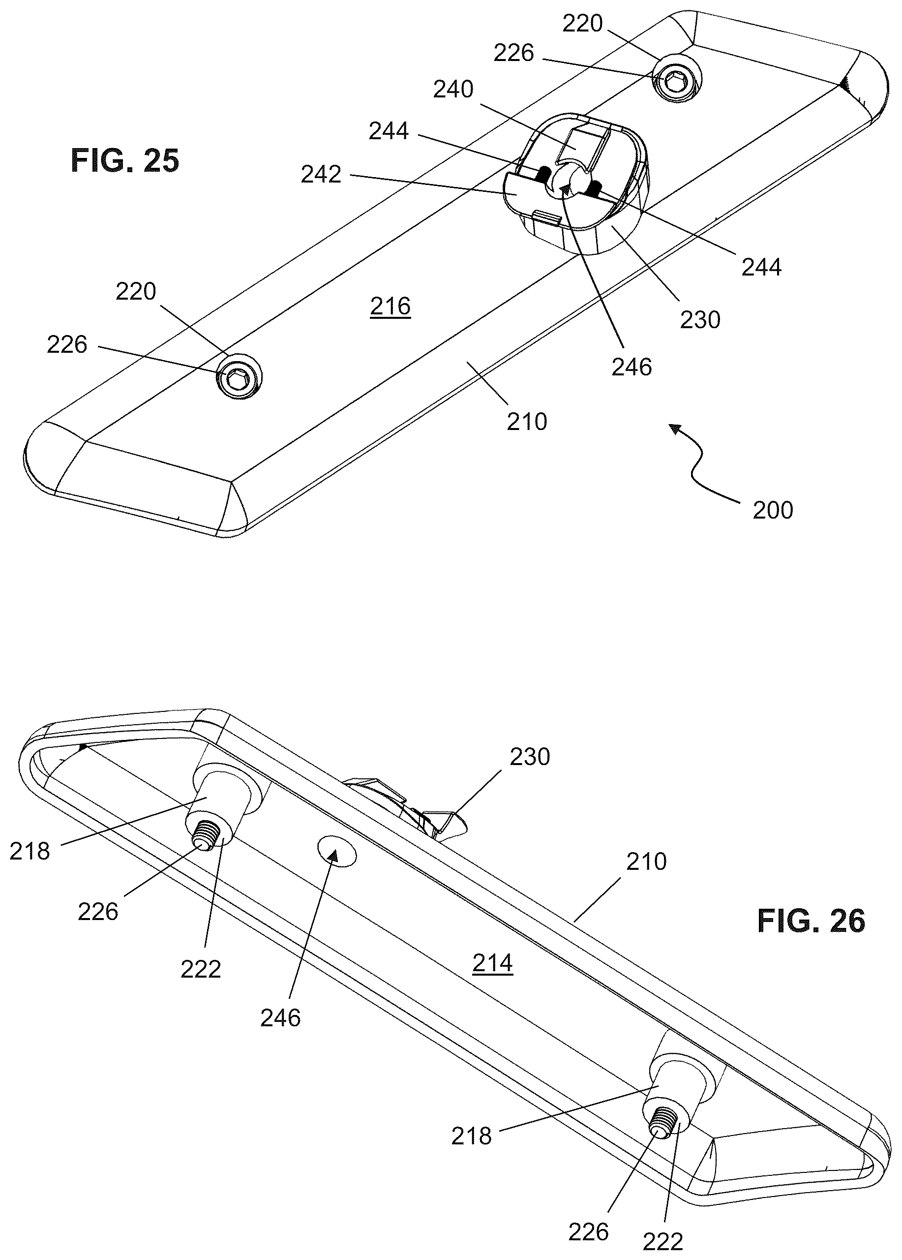Patent US12365283 Figure 13 – Searchlight system for vehicle post