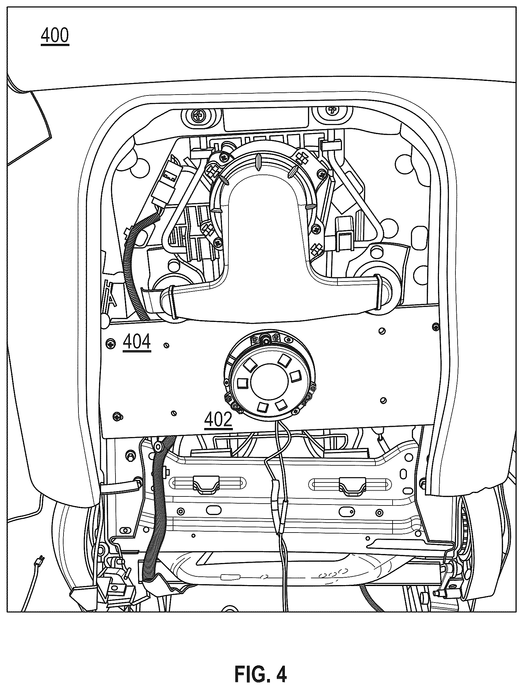 Patent US12365286 Figure 6 – Enhanced vehicle audio seat excitation with individual passenger controls