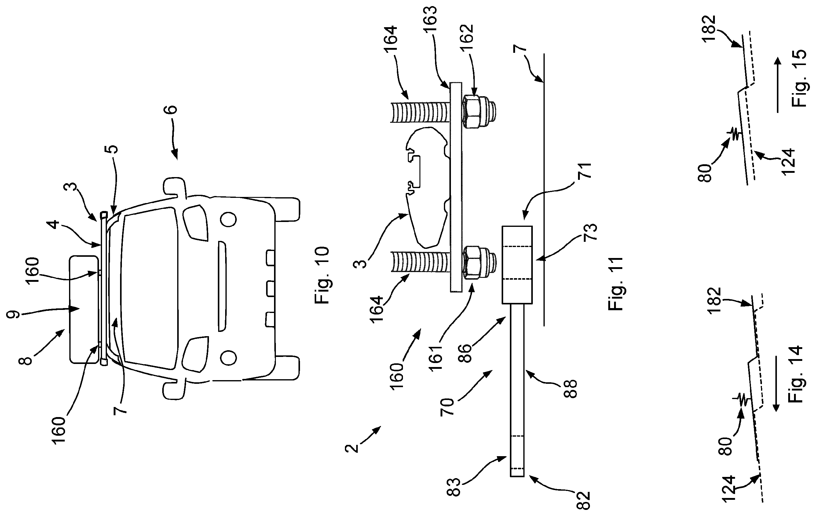 Patent US12365290 Figure 7 – Tightening member, clamp member and clamp assembly