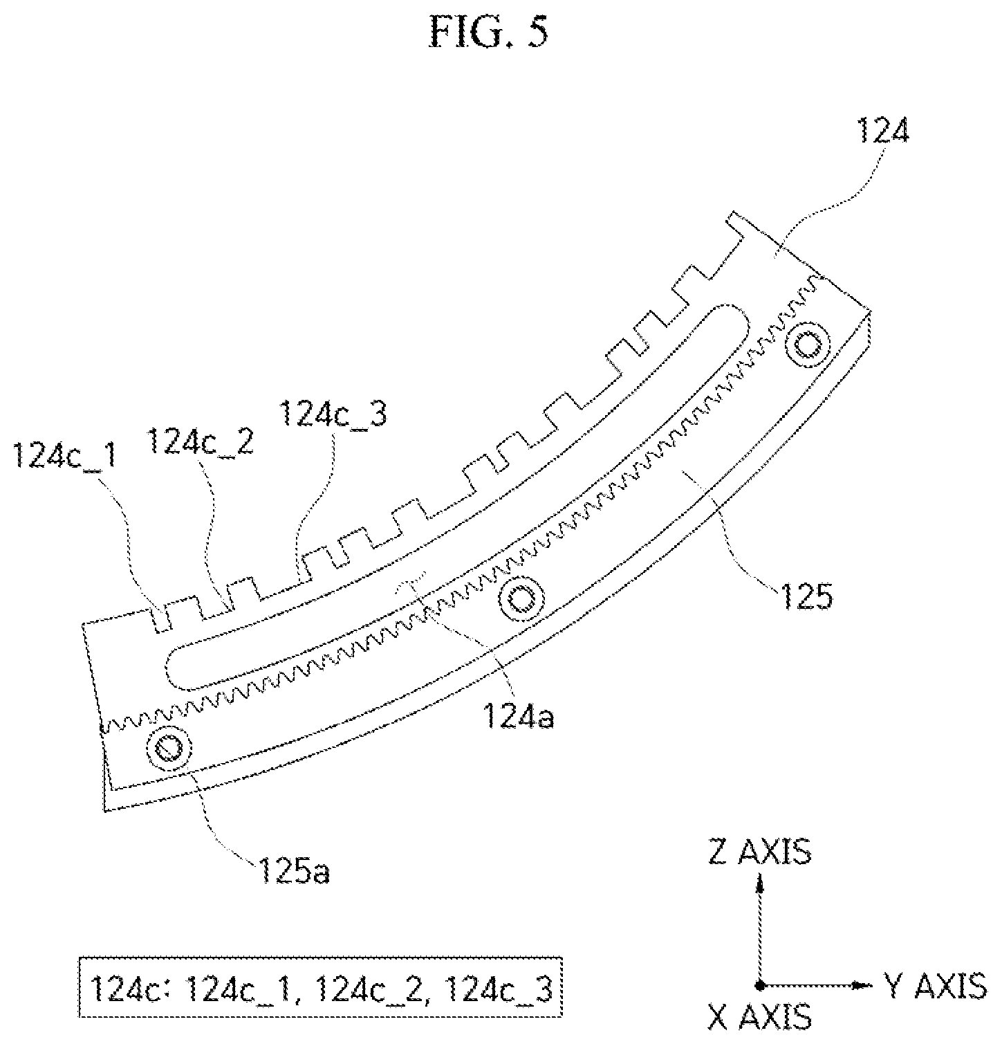 Patent US12365292 Figure 5 – Display apparatus for vehicle