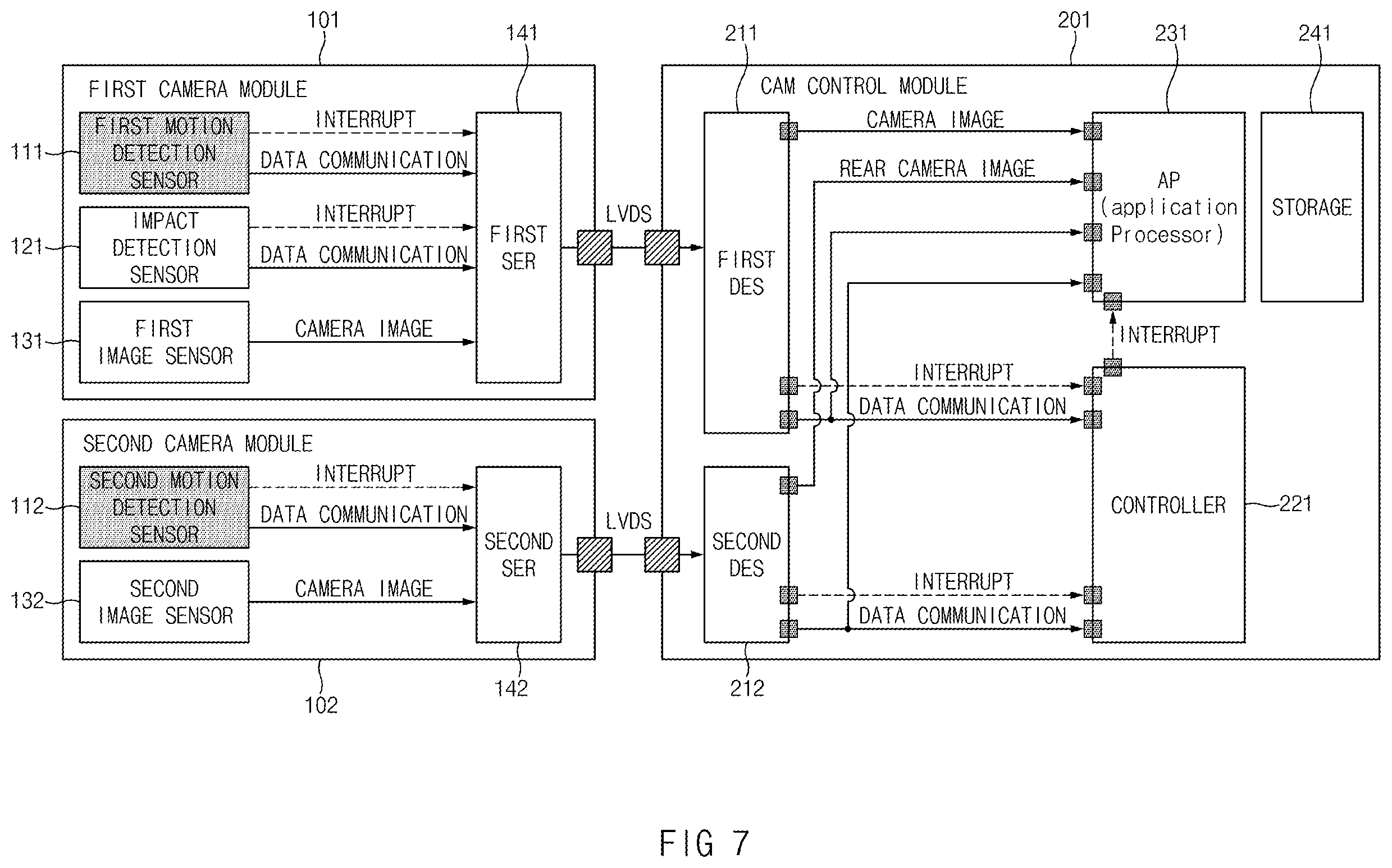 Patent US12365293 Figure 7 – Video recording apparatus and controlling method thereof