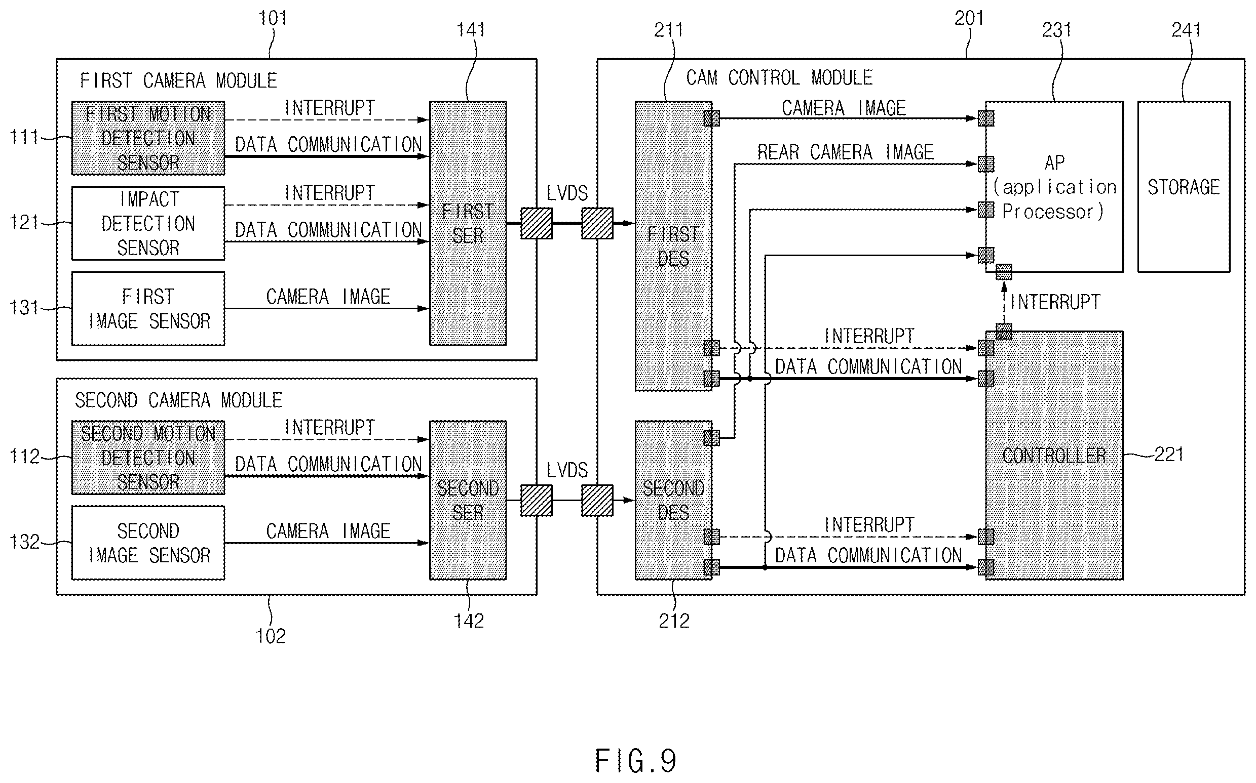 Patent US12365293 Figure 9 – Video recording apparatus and controlling method thereof