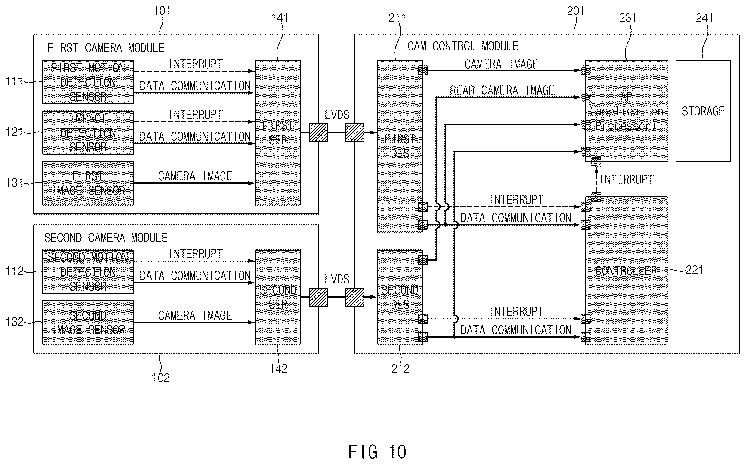 Patent US12365293 Figure 10 – Video recording apparatus and controlling method thereof