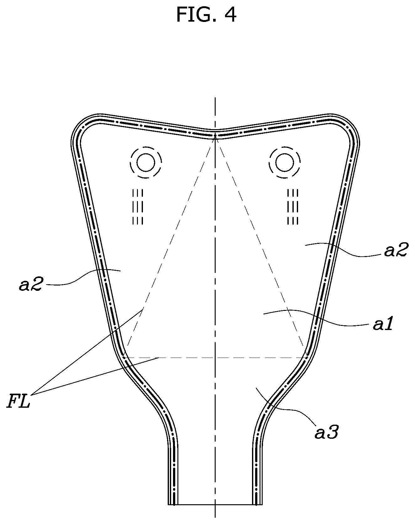 Patent US12365300 Figure 4 – Seatbelt airbag