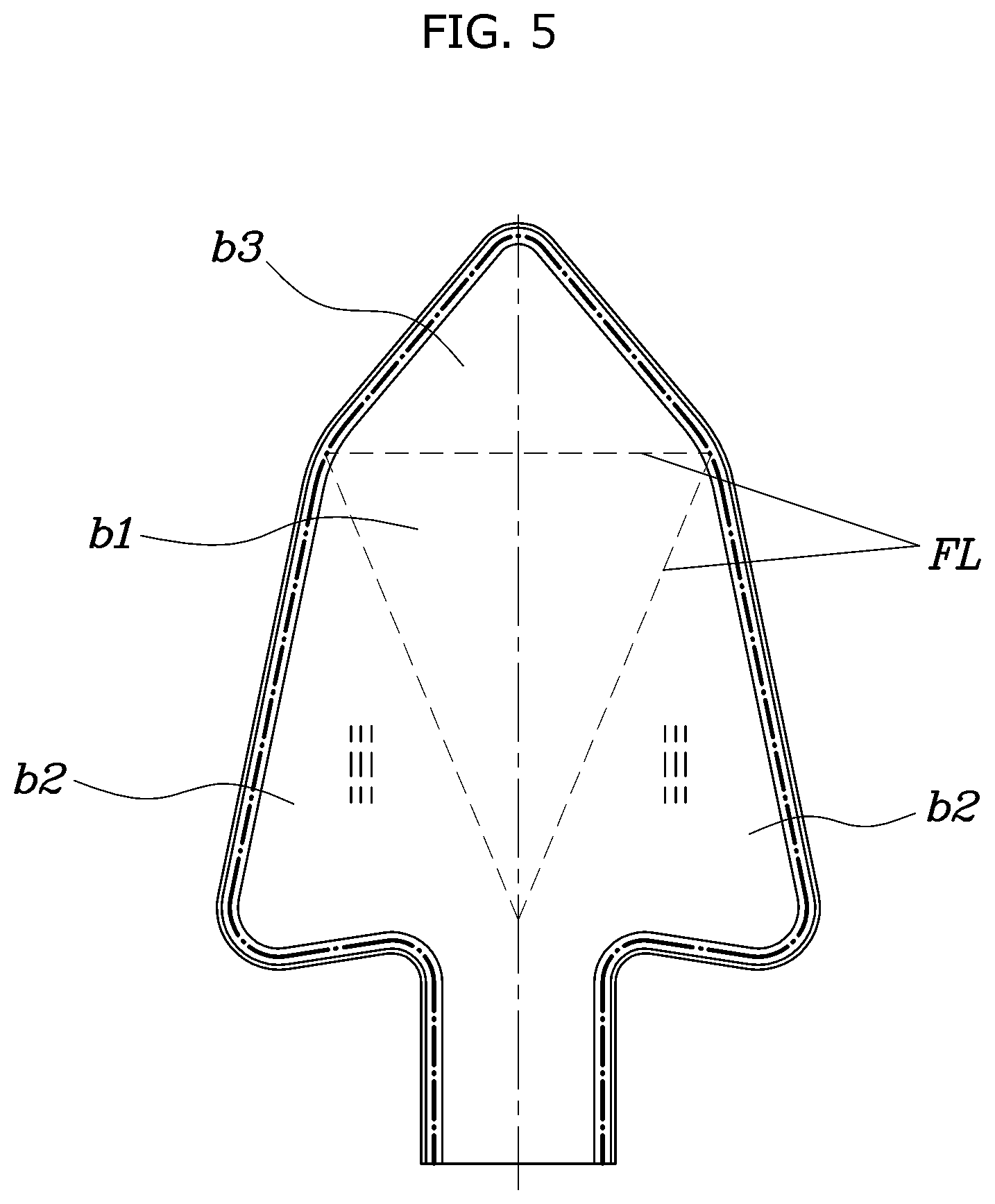 Patent US12365300 Figure 5 – Seatbelt airbag