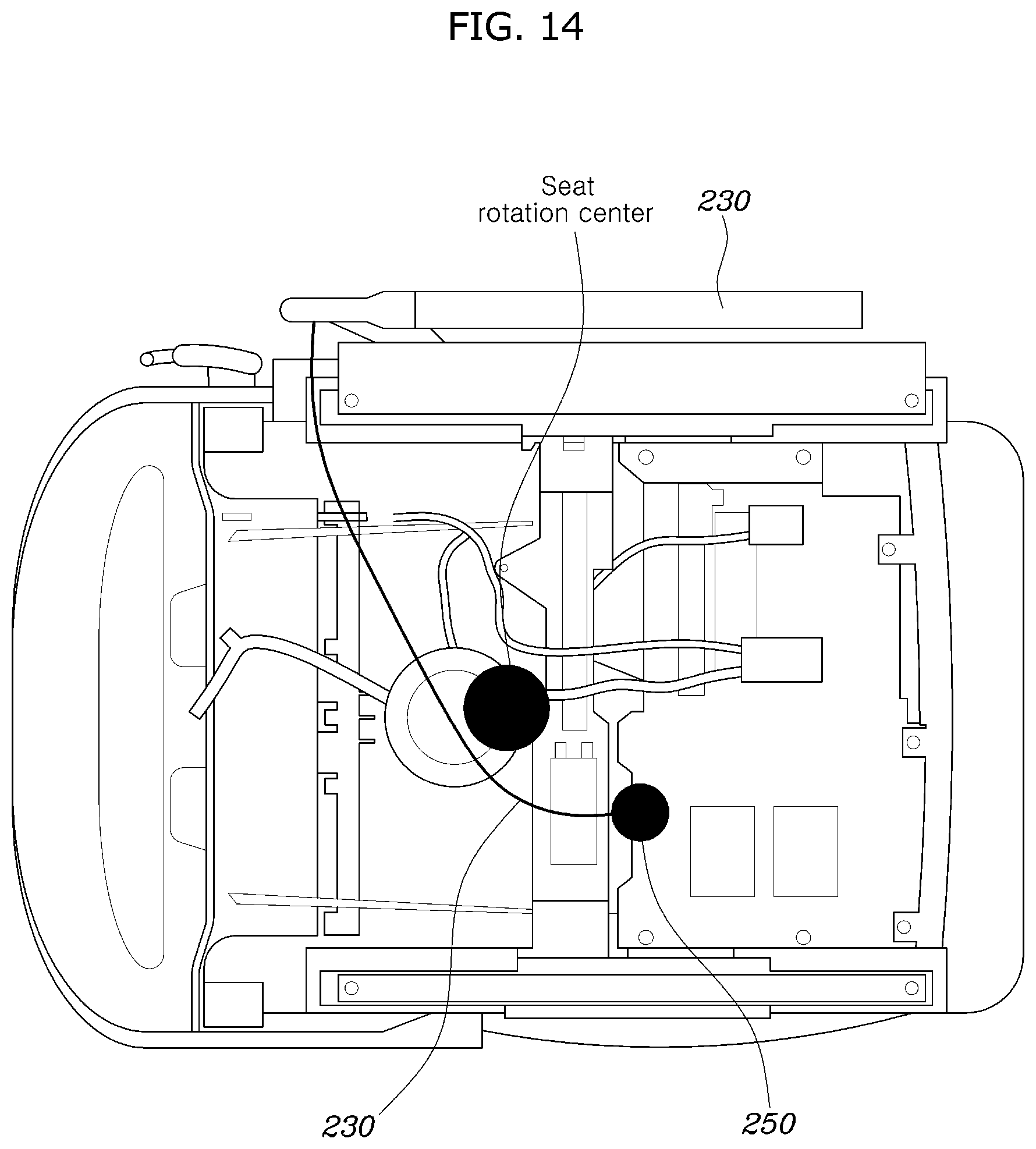 Patent US12365300 Figure 14 – Seatbelt airbag