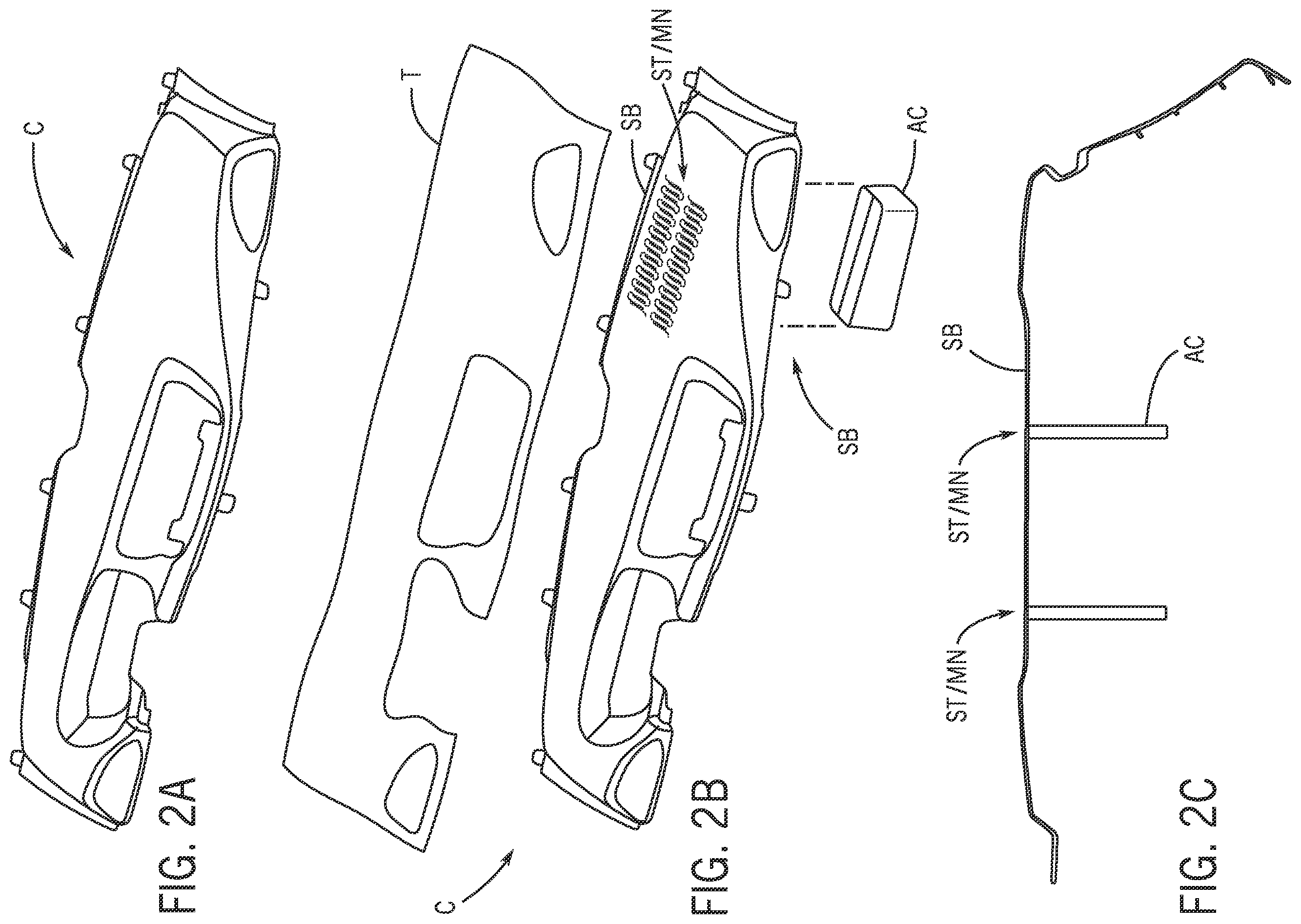 Patent US12365301 Figure 2 – Vehicle trim component