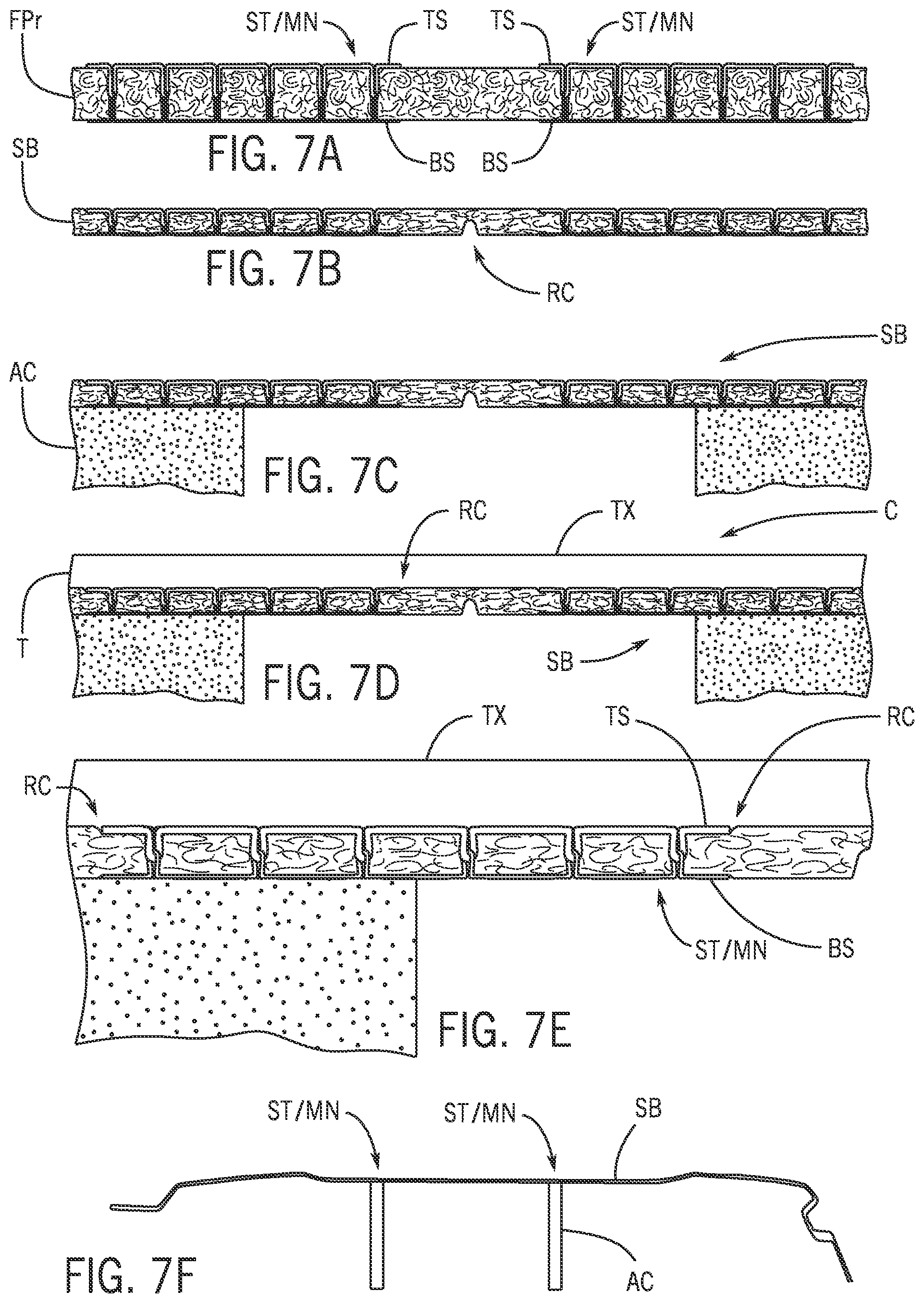 Patent US12365301 Figure 7 – Vehicle trim component