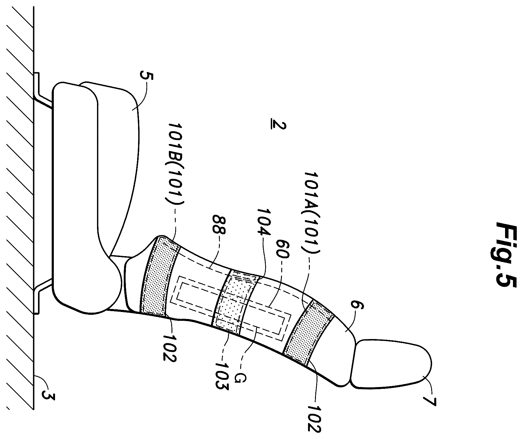 Patent US12365302 Figure 5 – Vehicle seat and method for manufacturing the same