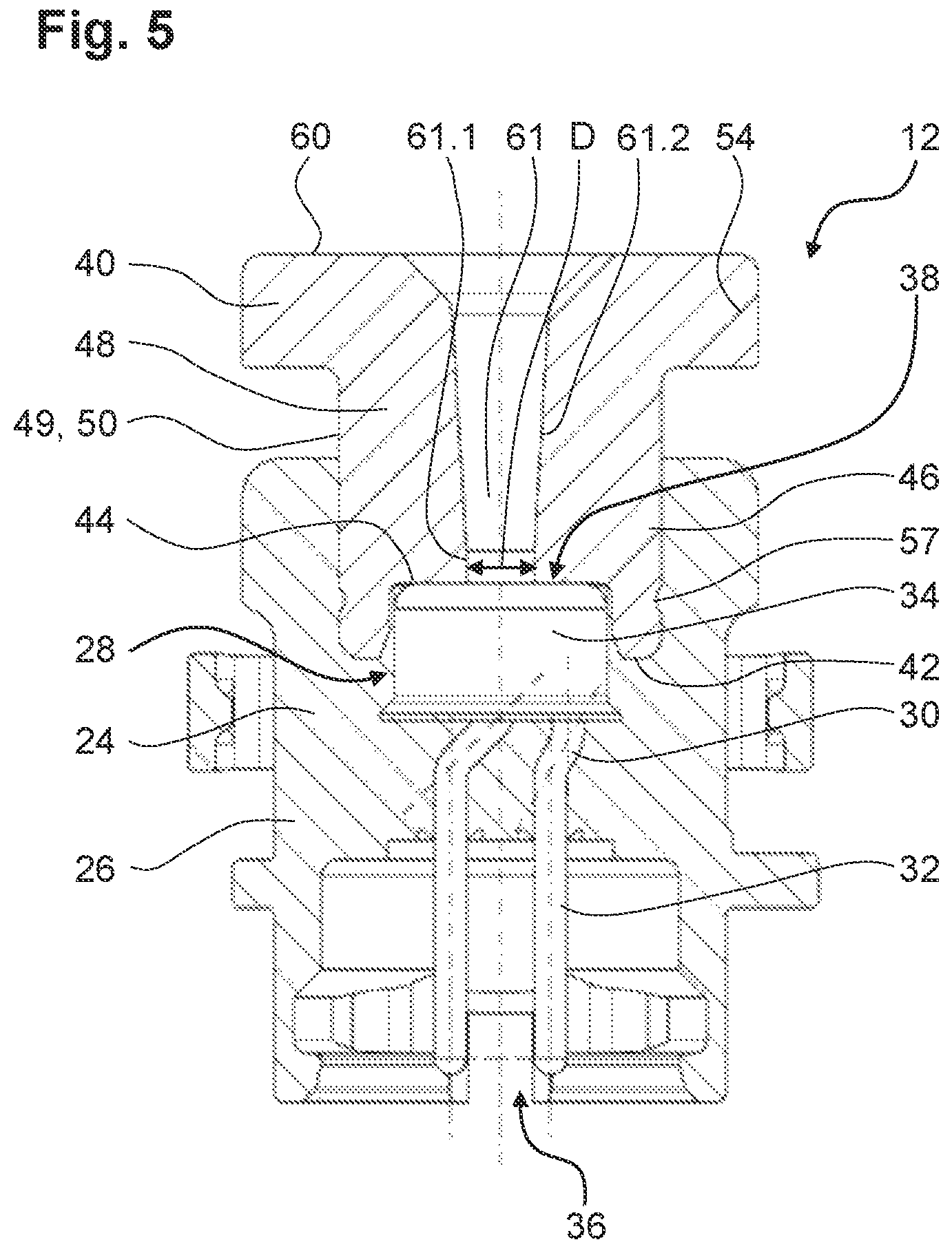Patent US12365303 Figure 3 – Restraining device and airbag module