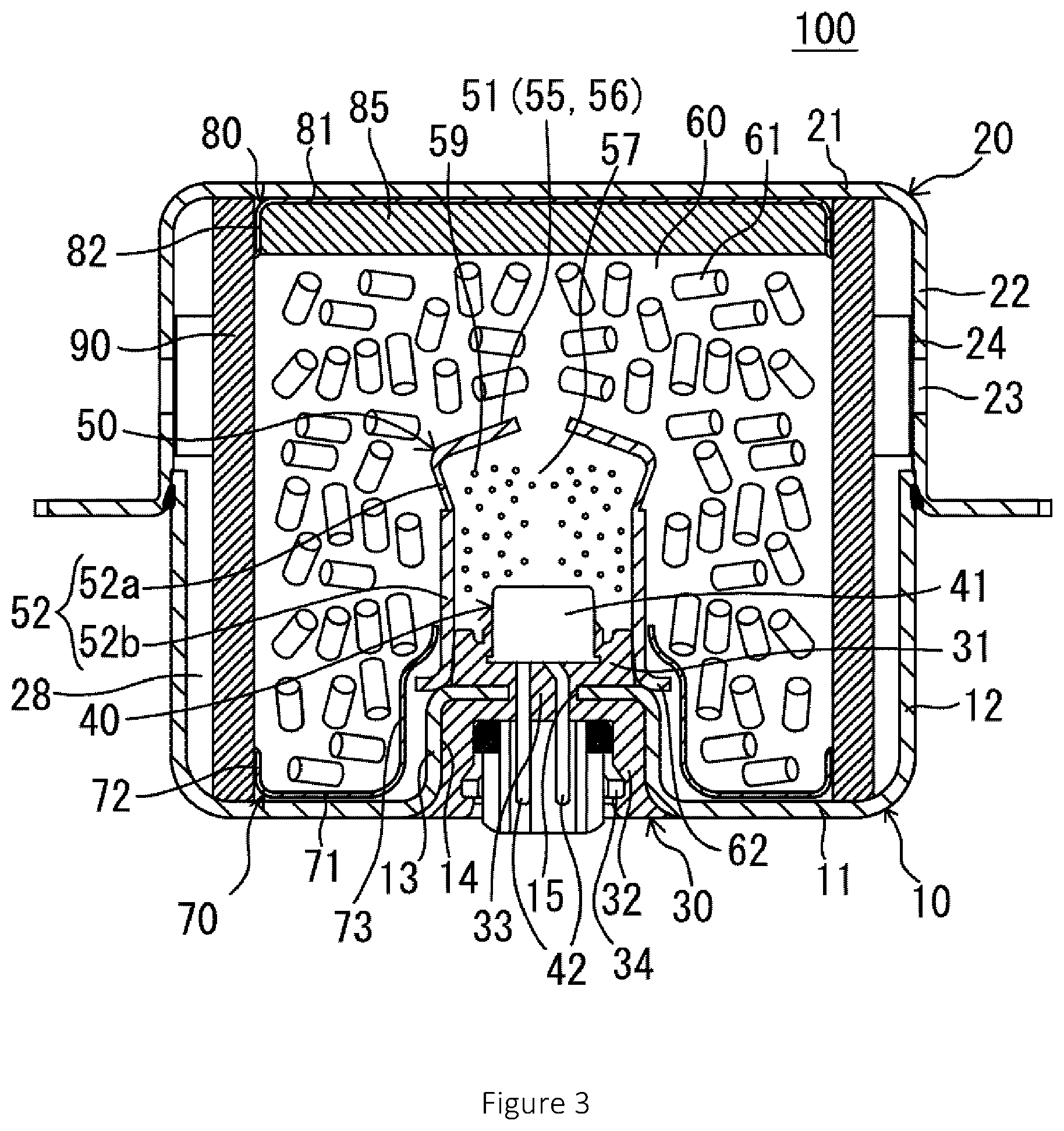 Patent US12365305 Figure 3 – Gas generator