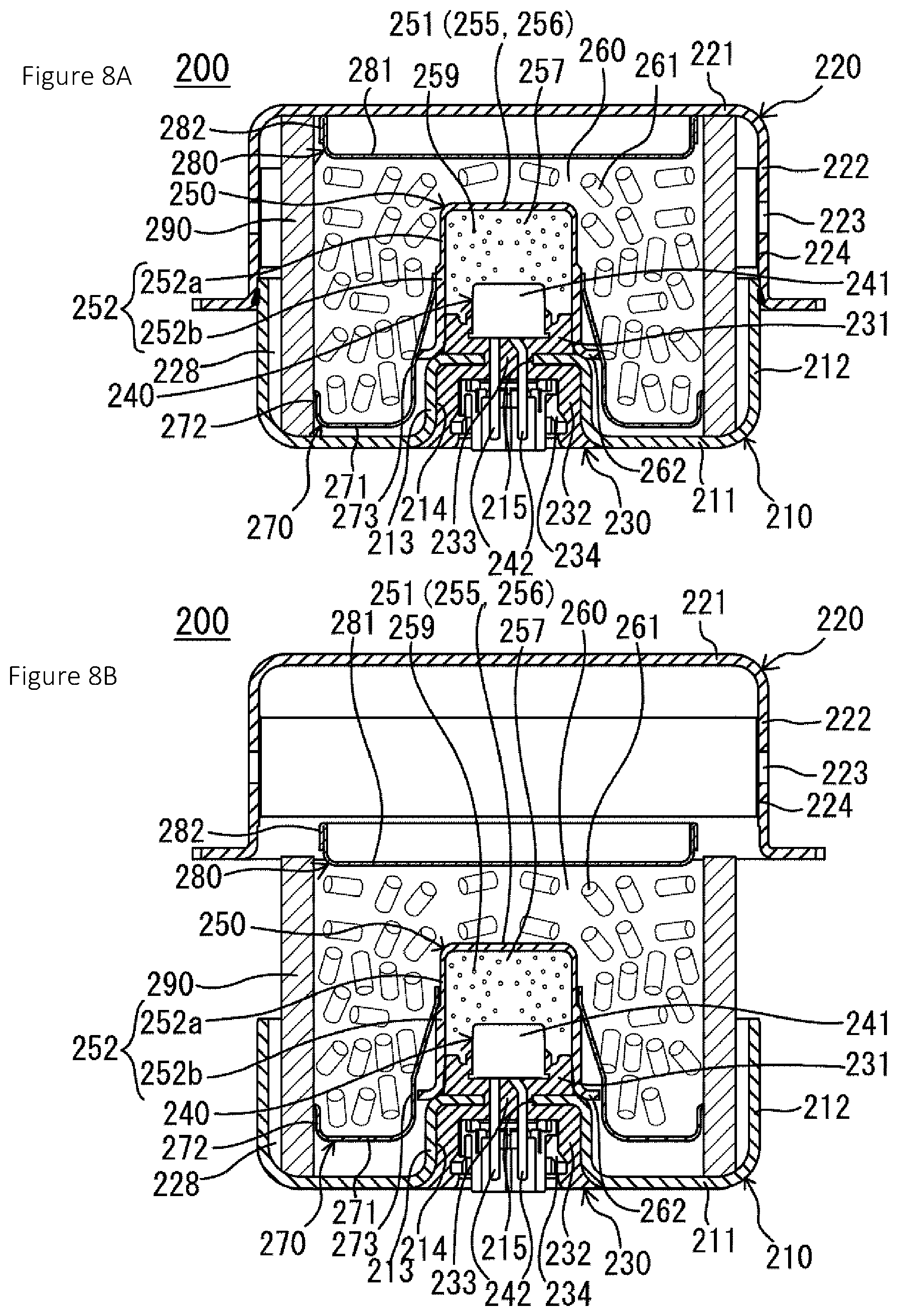 Patent US12365305 Figure 8 – Gas generator