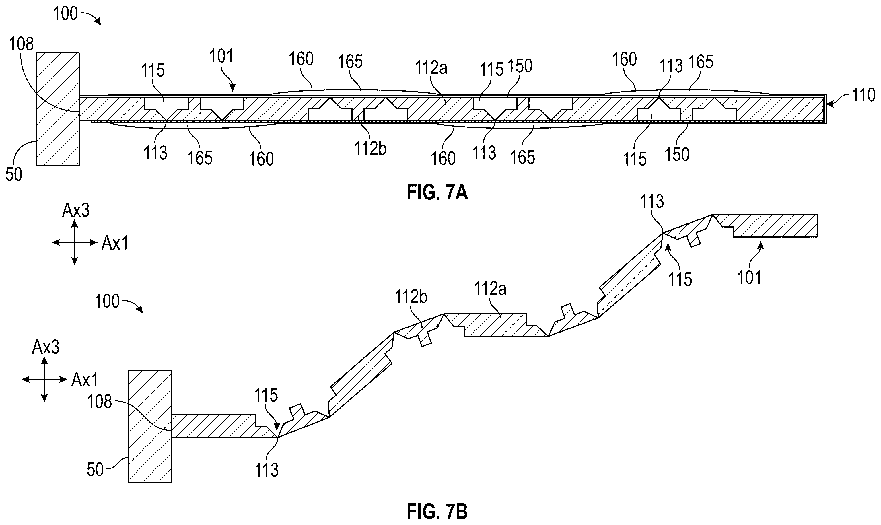 Patent US12365306 Figure 8 – Extendable arm assembly
