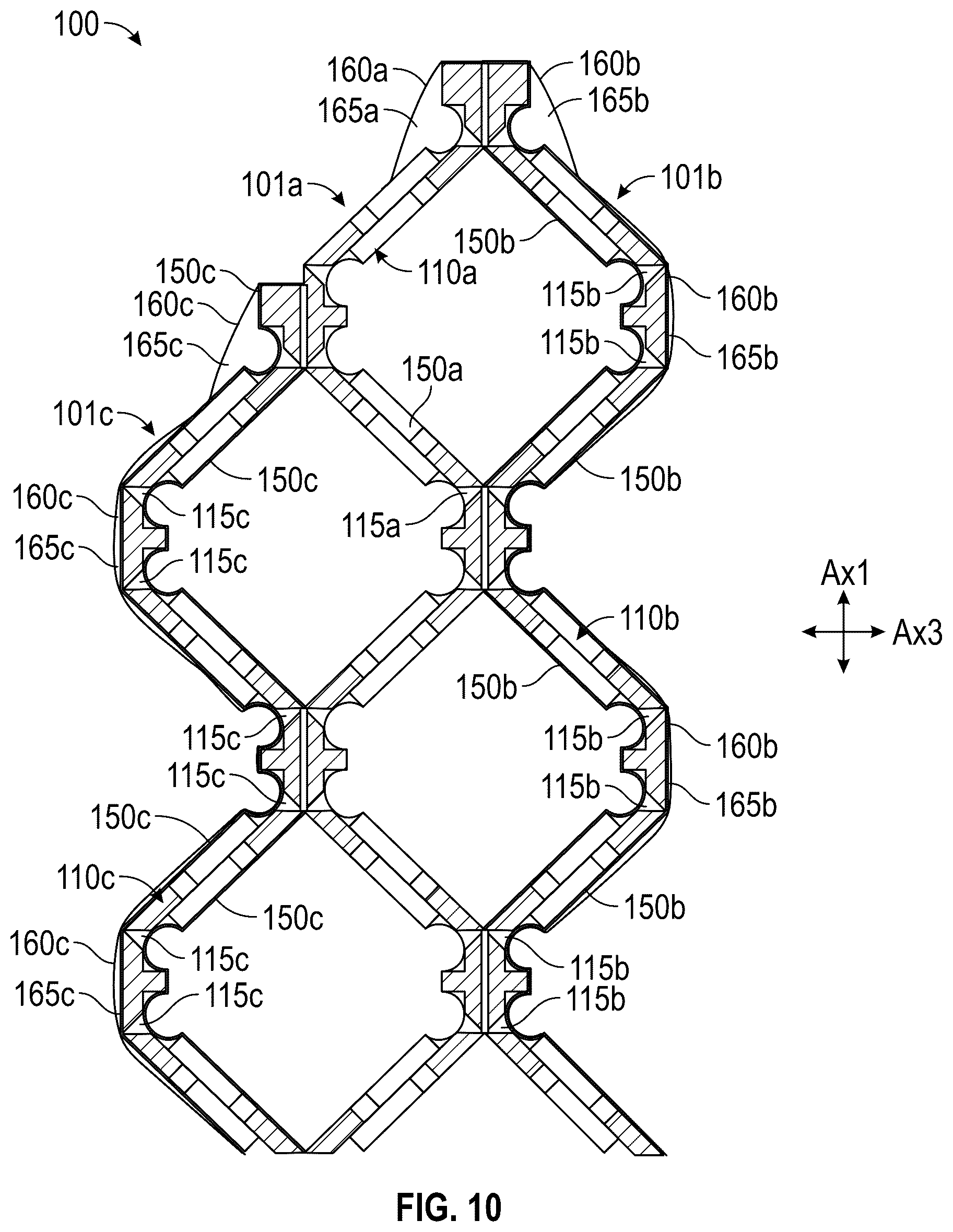Patent US12365306 Figure 14 – Extendable arm assembly