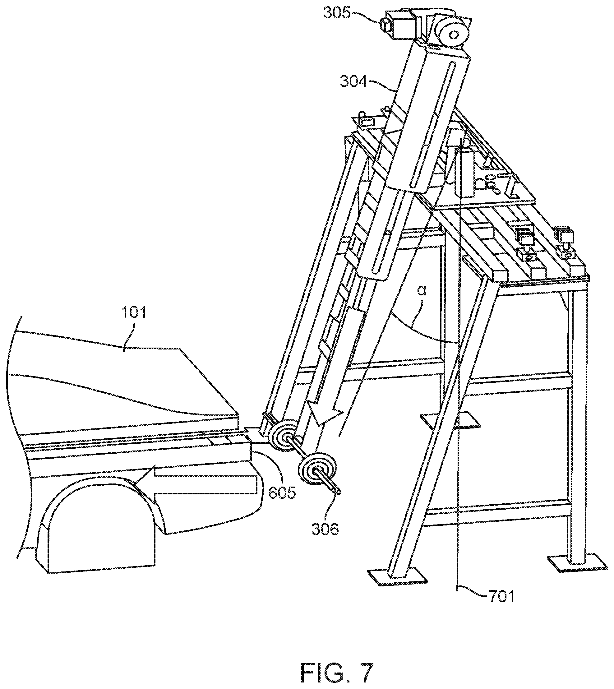 Patent US12365315 Figure 9 – Two-stage brushless car wash system