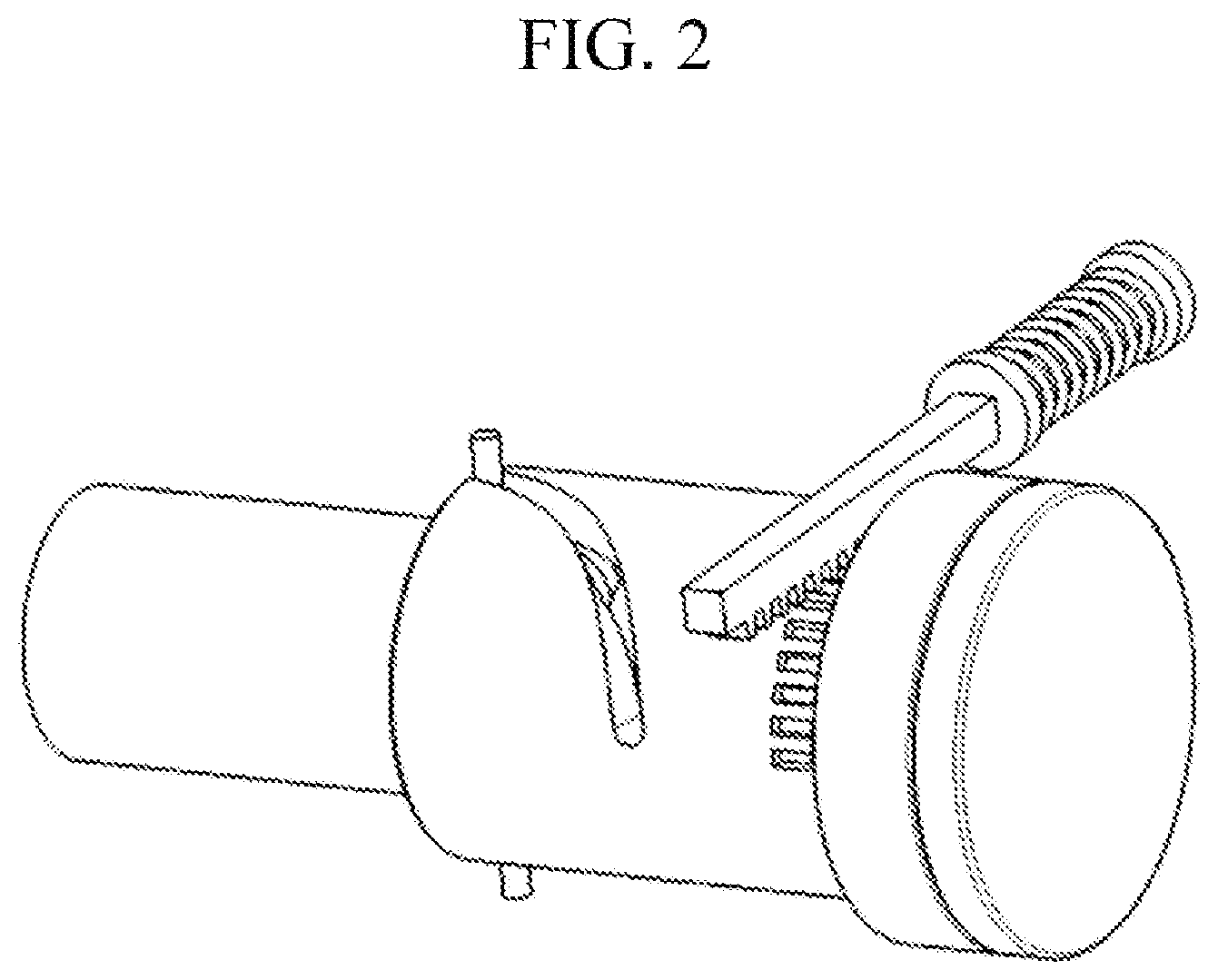 Patent US12365320 Figure 2 – Pedal reaction simulator for vehicle