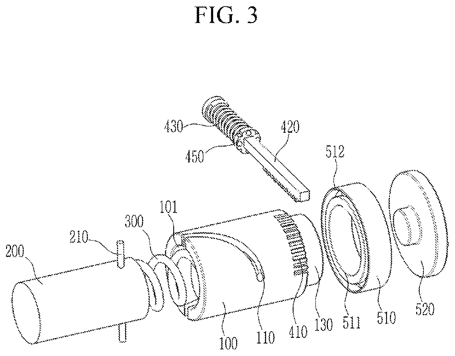 Patent US12365320 Figure 3 – Pedal reaction simulator for vehicle