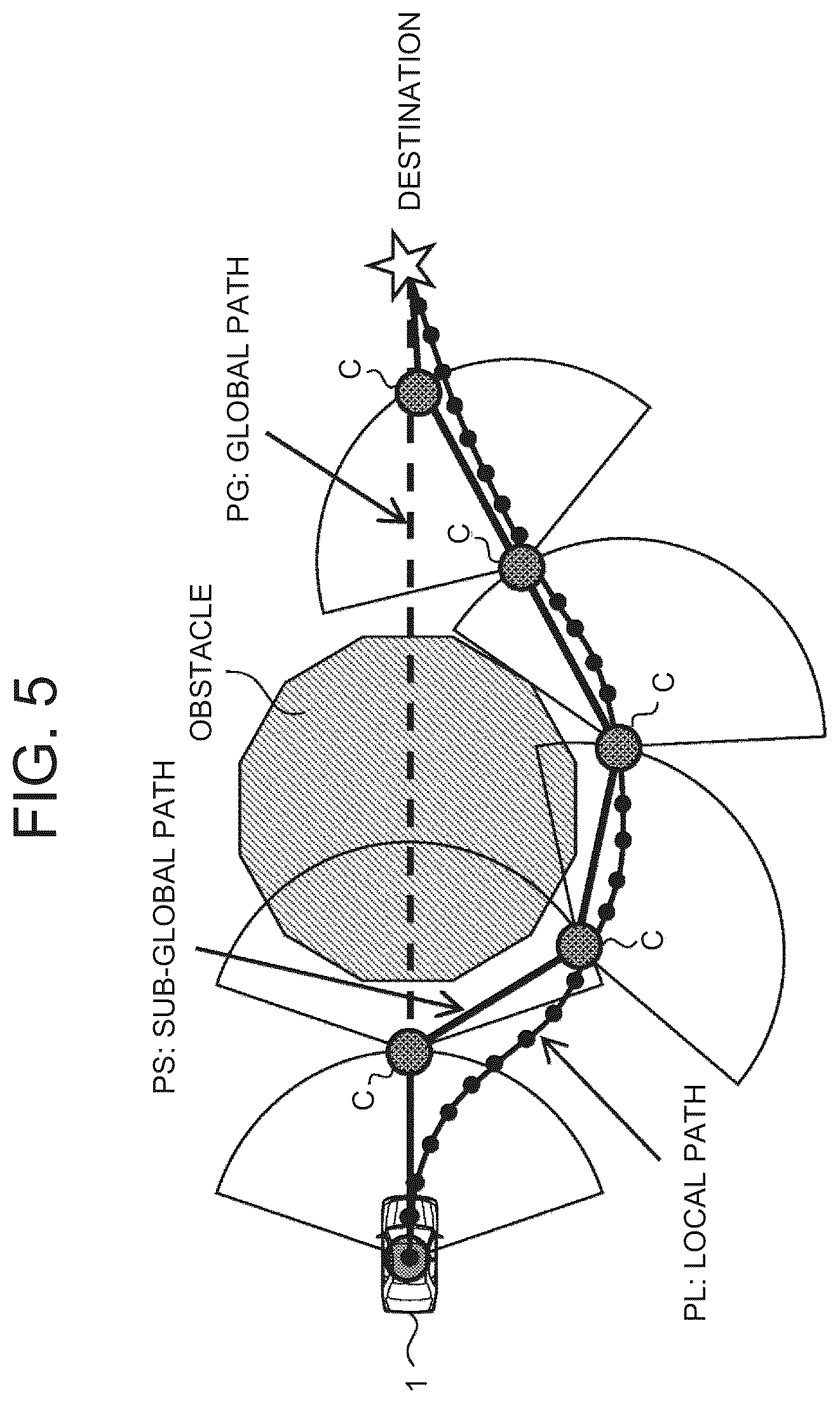 Patent US12365334 Figure 5 – Mobile body control method, mobile body control system, and storage medium