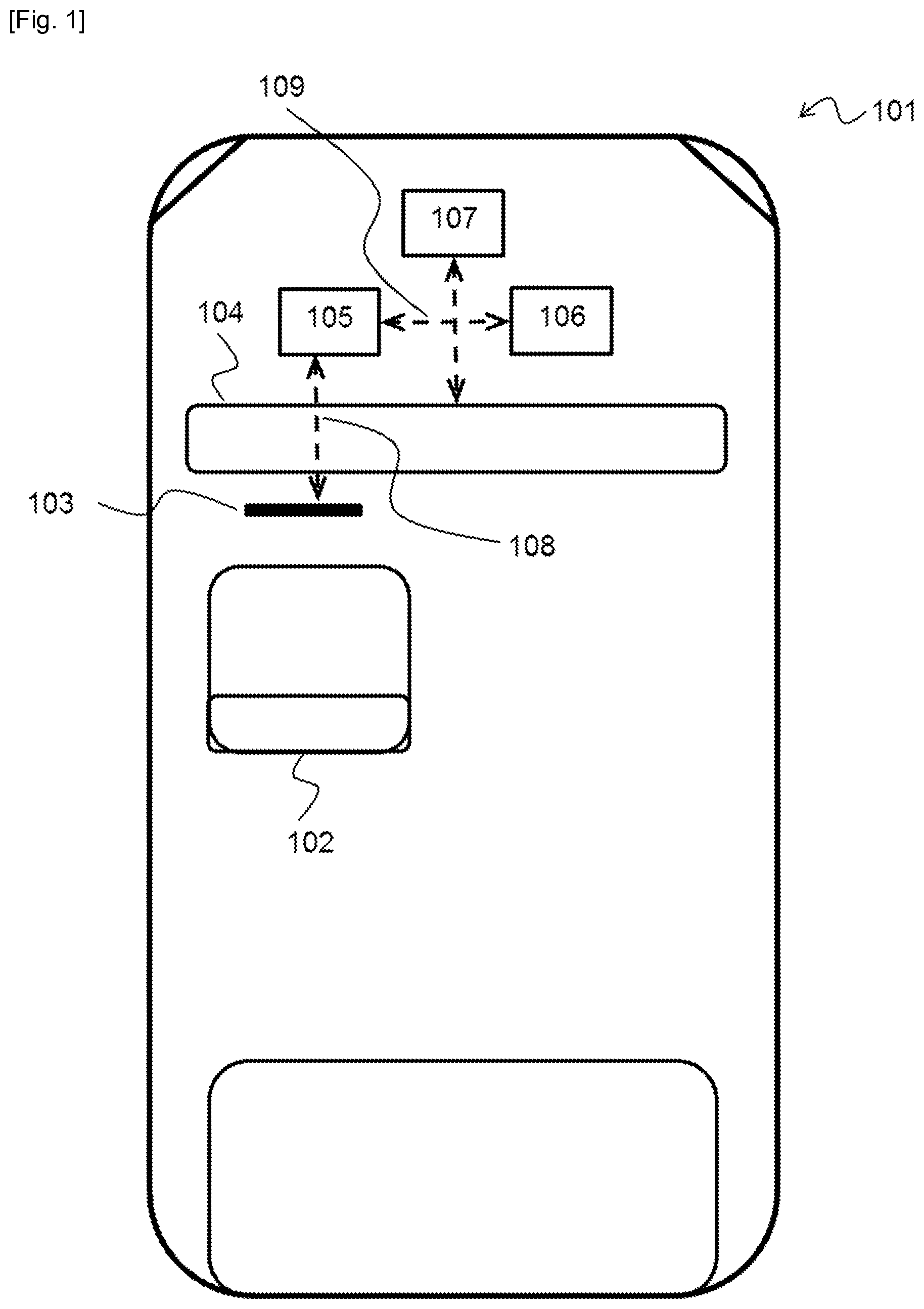 Patent US12365336 — Method and device for assisting with the lateral positioning of a vehicle — Figure 1
