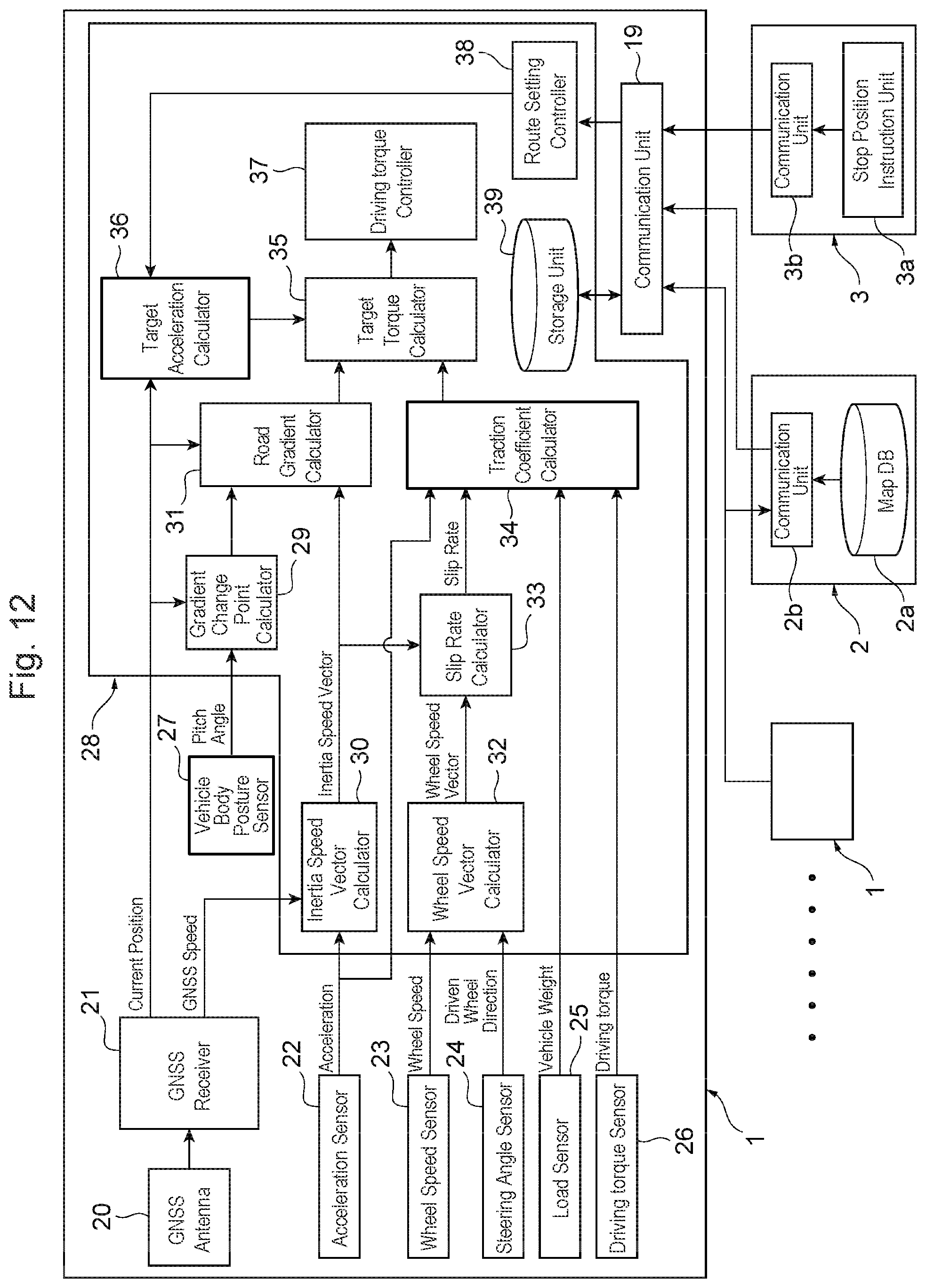 Patent US12365337 Figure 12 – Mining machine
