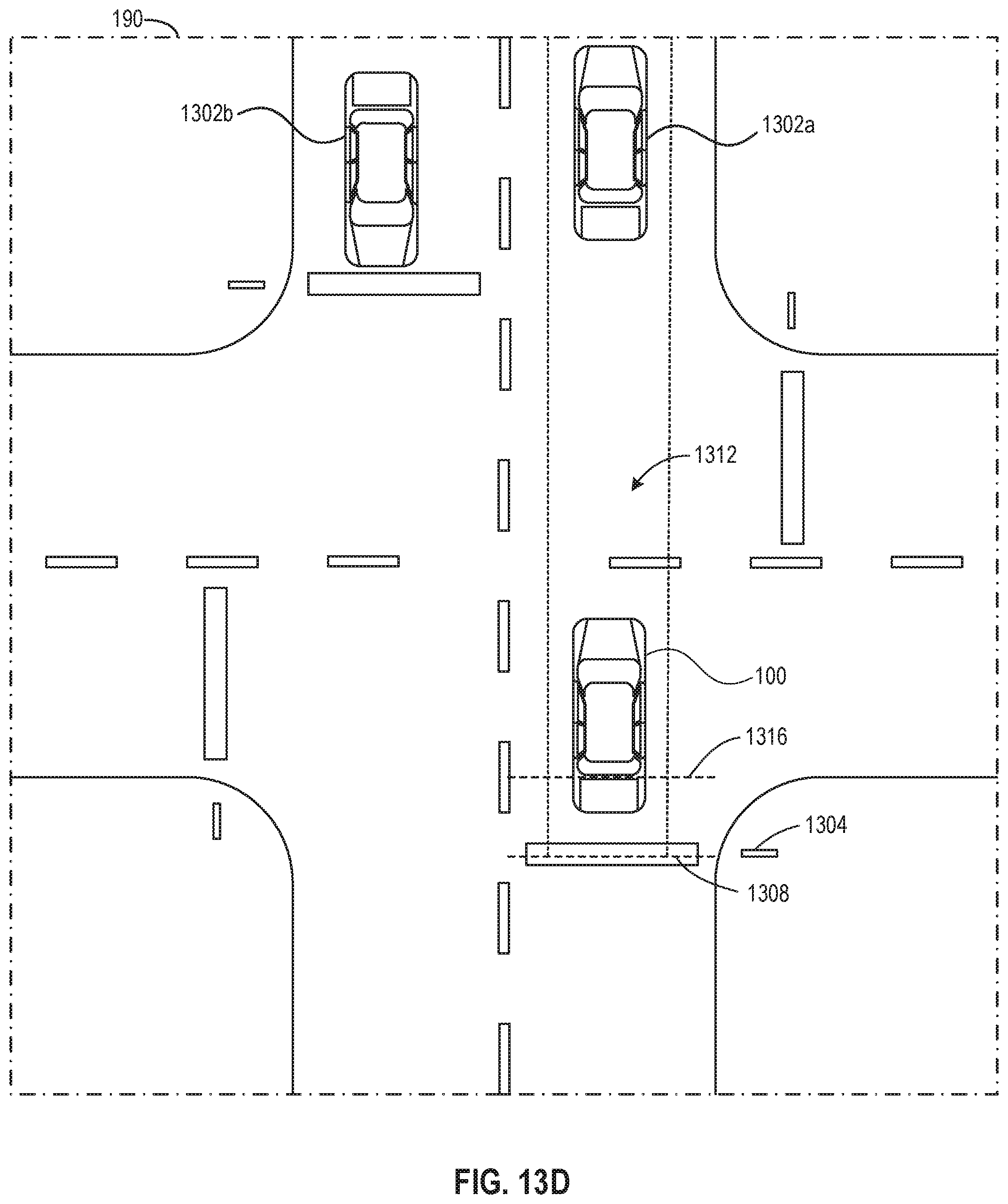 Patent US12365341 Figure 16 – Navigating multi-way stop intersections with an autonomous vehicle