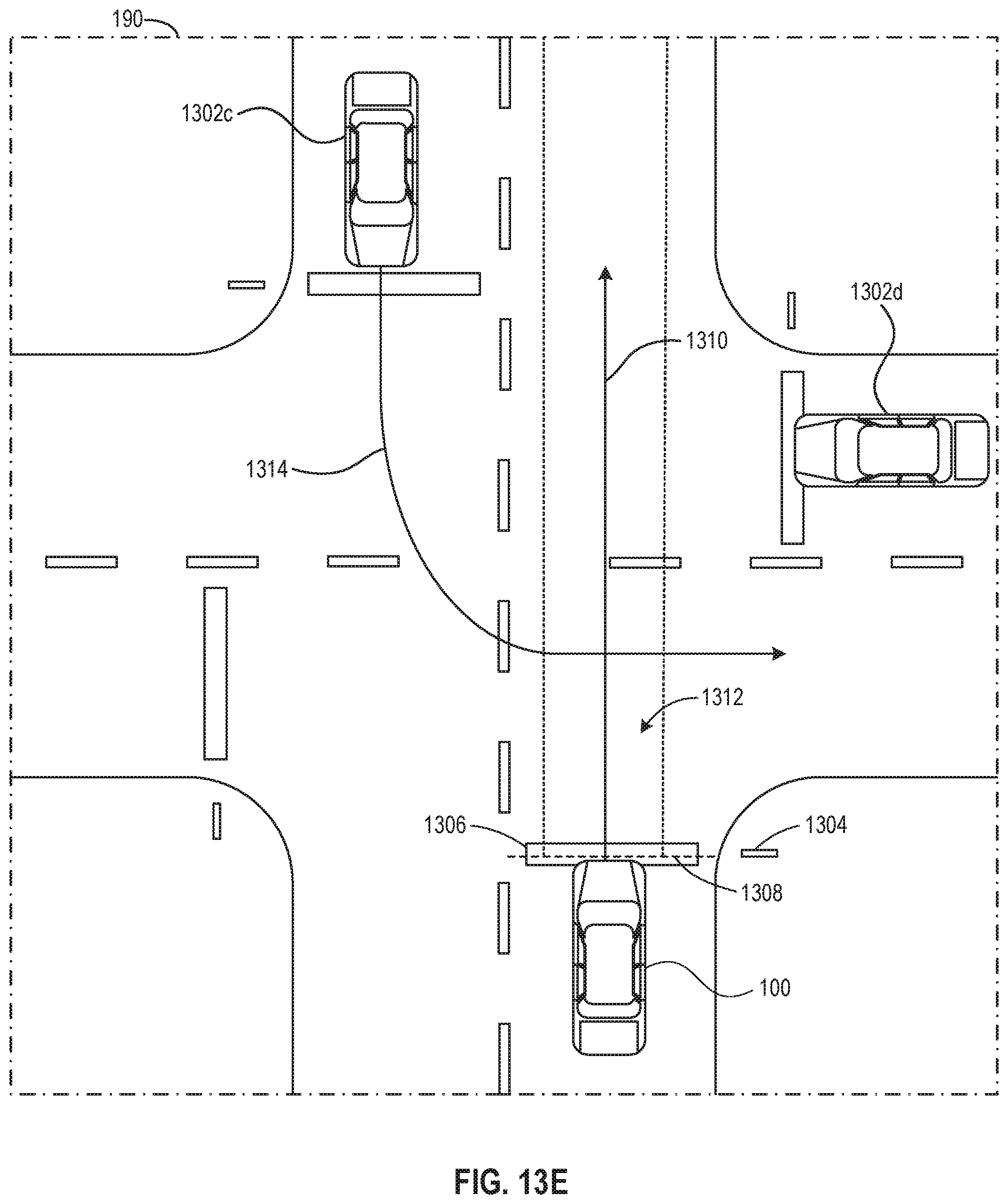 Patent US12365341 Figure 17 – Navigating multi-way stop intersections with an autonomous vehicle