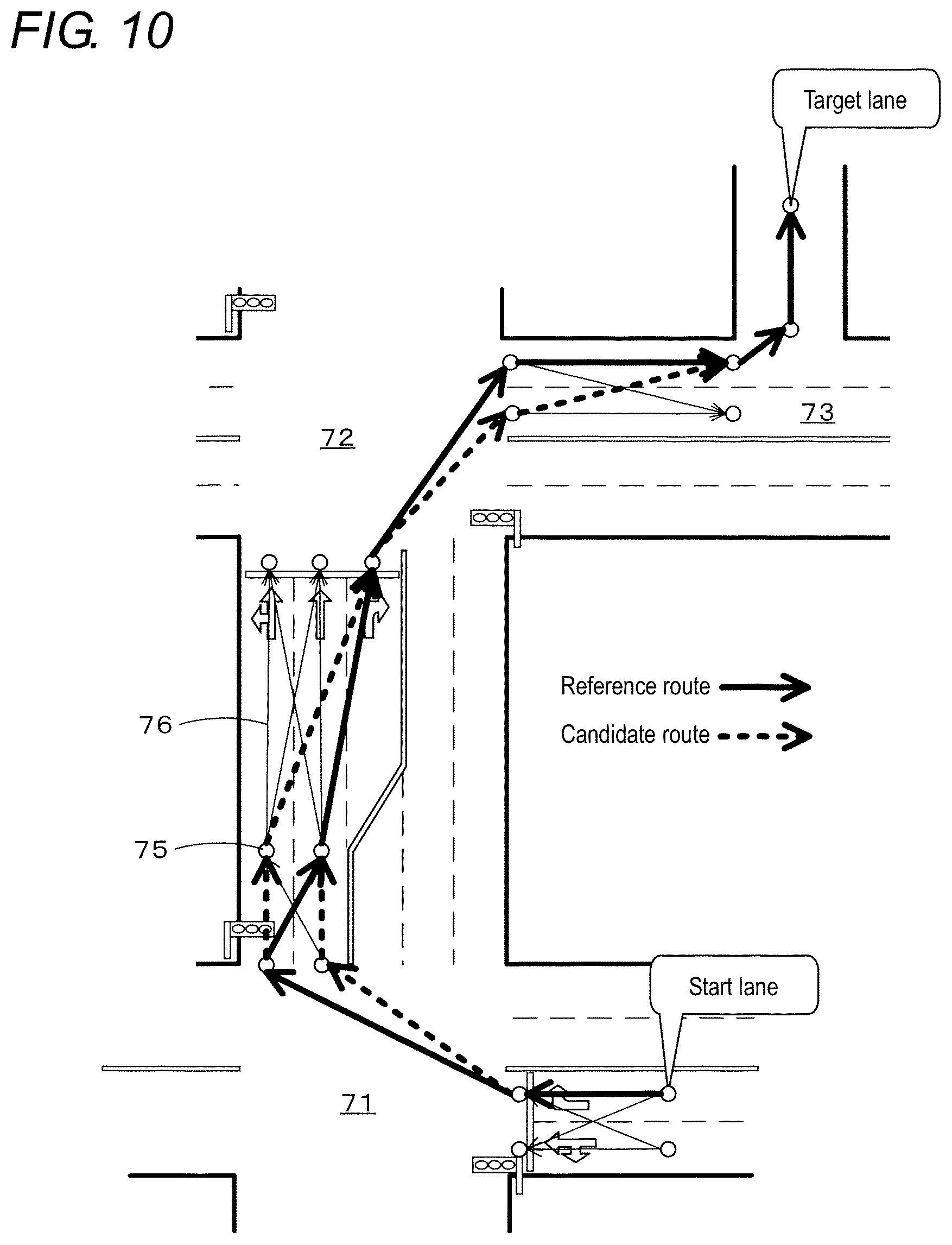 Patent US12365342 Figure 10 – Drive assistance device and computer program